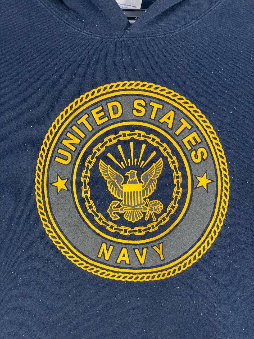 Other Vintage 90s united states navy hoodie jumper size XL Size US XL / EU 56 / 4 - 5 Thumbnail