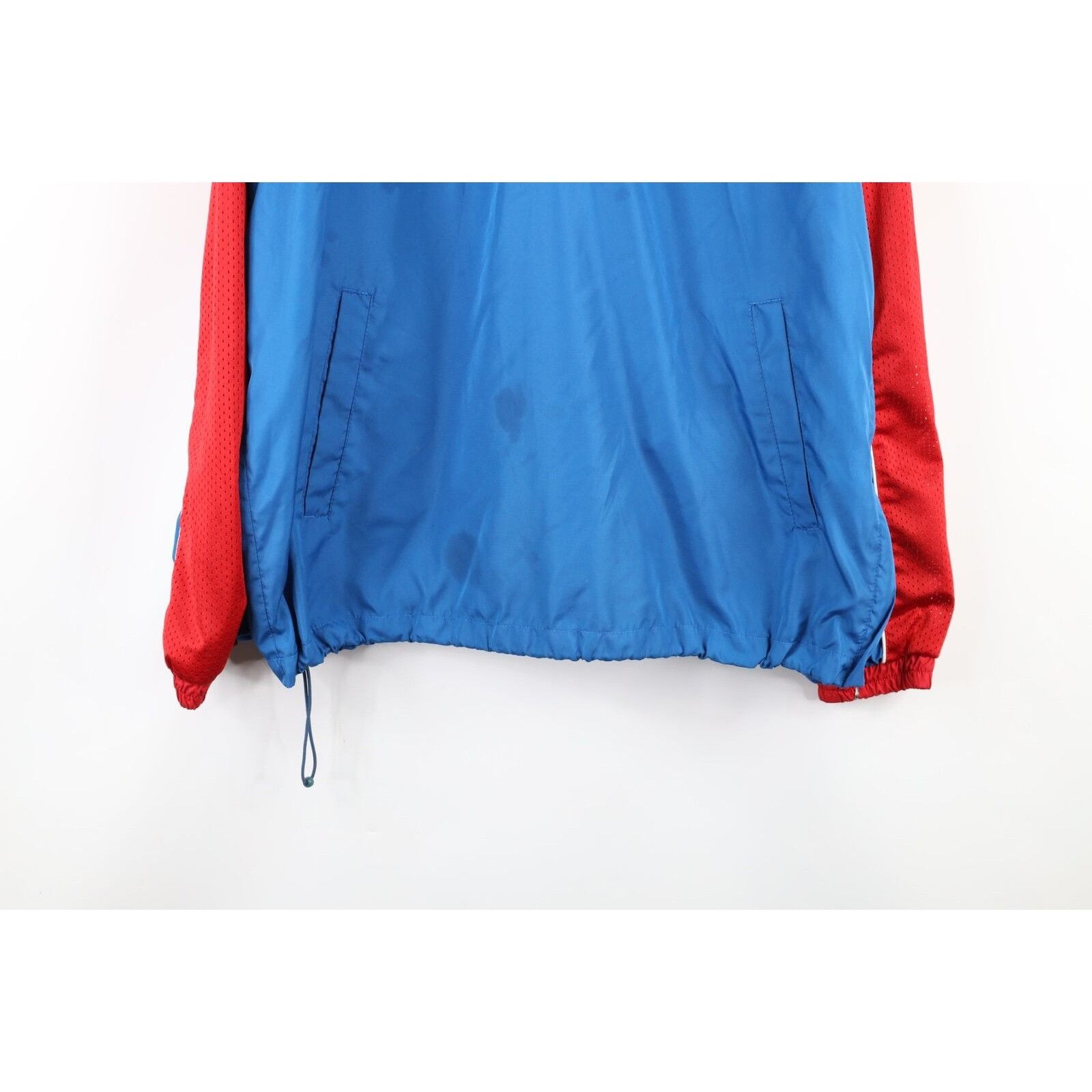 Vintage Vintage Distressed Chicago Cubs Baseball Half Zip Jacket Size US M / EU 48-50 / 2 - 3 Thumbnail
