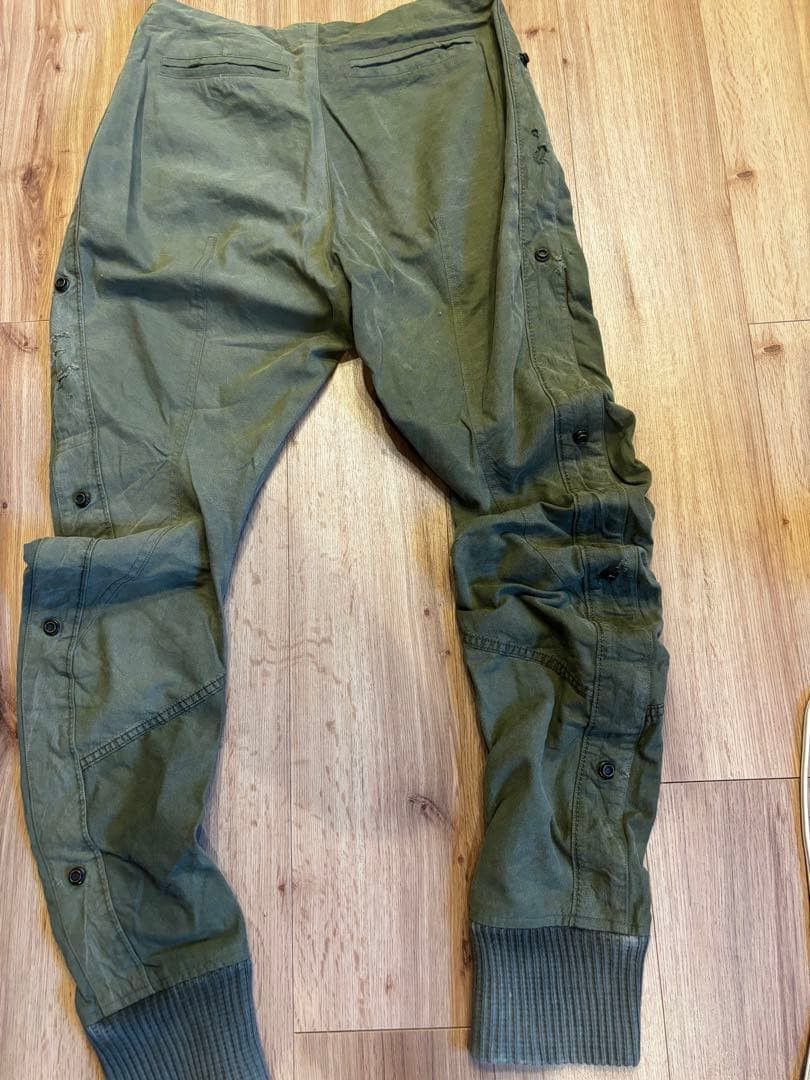 Greg Lauren Army tent curved lounge pant Size US 32 / EU 48 - 7 Thumbnail