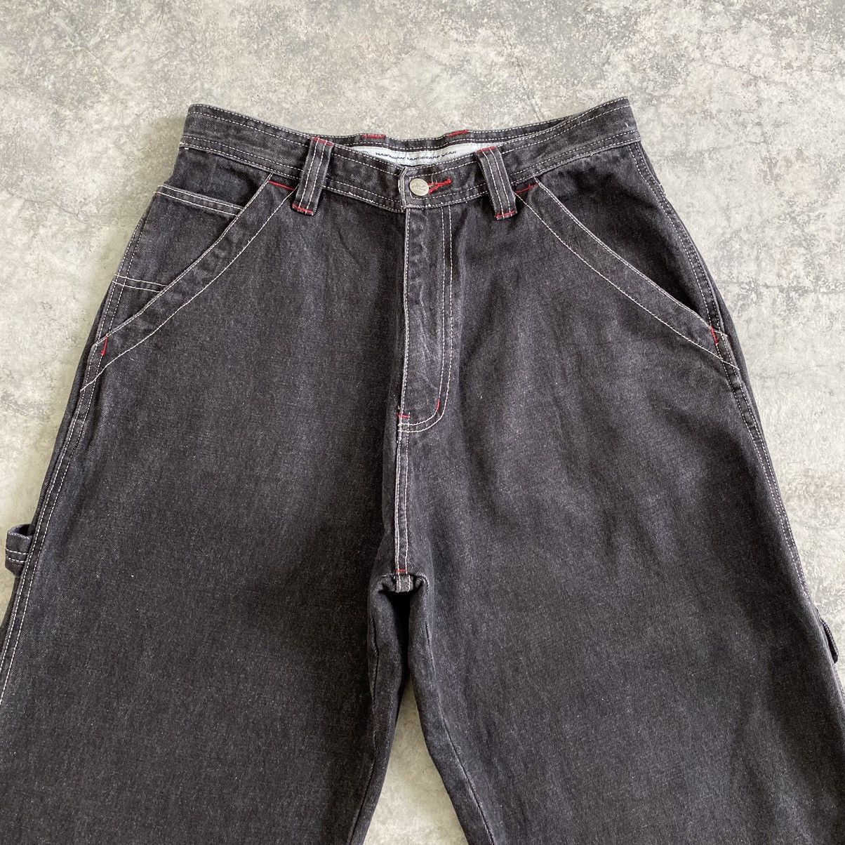 Japanese Brand Vintage Piko Japan Carpenter Baggy Denim Jeans Size US 30 / EU 46 - 8 Thumbnail