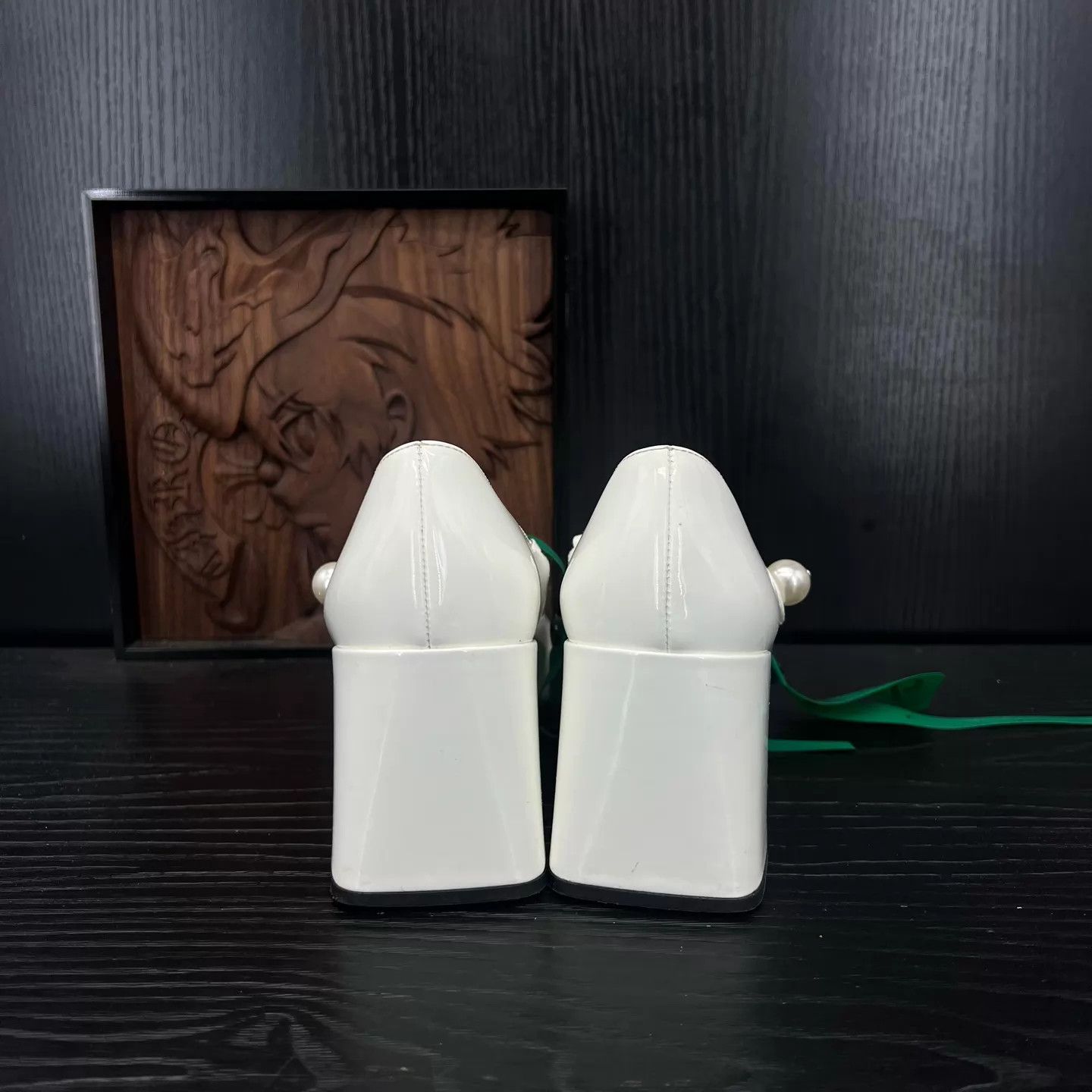 Miu Miu MIU MIU Black & White Mary Jane Shoes Worn 2x 36 With Box Size US 5.5 / IT 35.5 - 4 Thumbnail