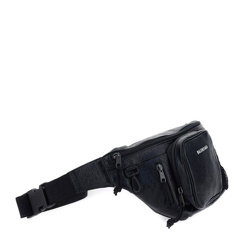 Balenciaga o1bcso1str1024 Size: OS / Explorer Multizip Beltpack Black Size ONE SIZE - 2 Thumbnail