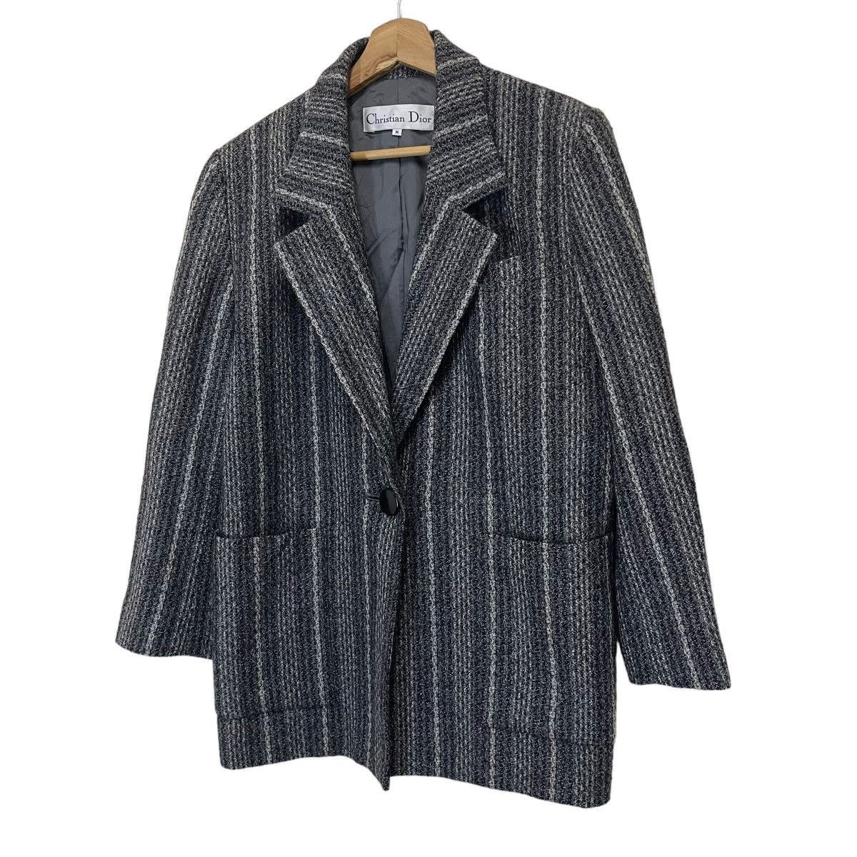 Christian Dior Monsieur Vintage 90s Christian Dior Button Coat Blazer Size US M / EU 48-50 / 2 - 3 Thumbnail