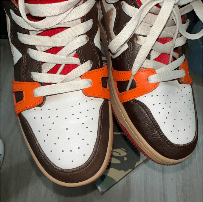 Bape ABATHINGAPE high-top sneaker for men Size US 8 / EU 41 - 4 Thumbnail