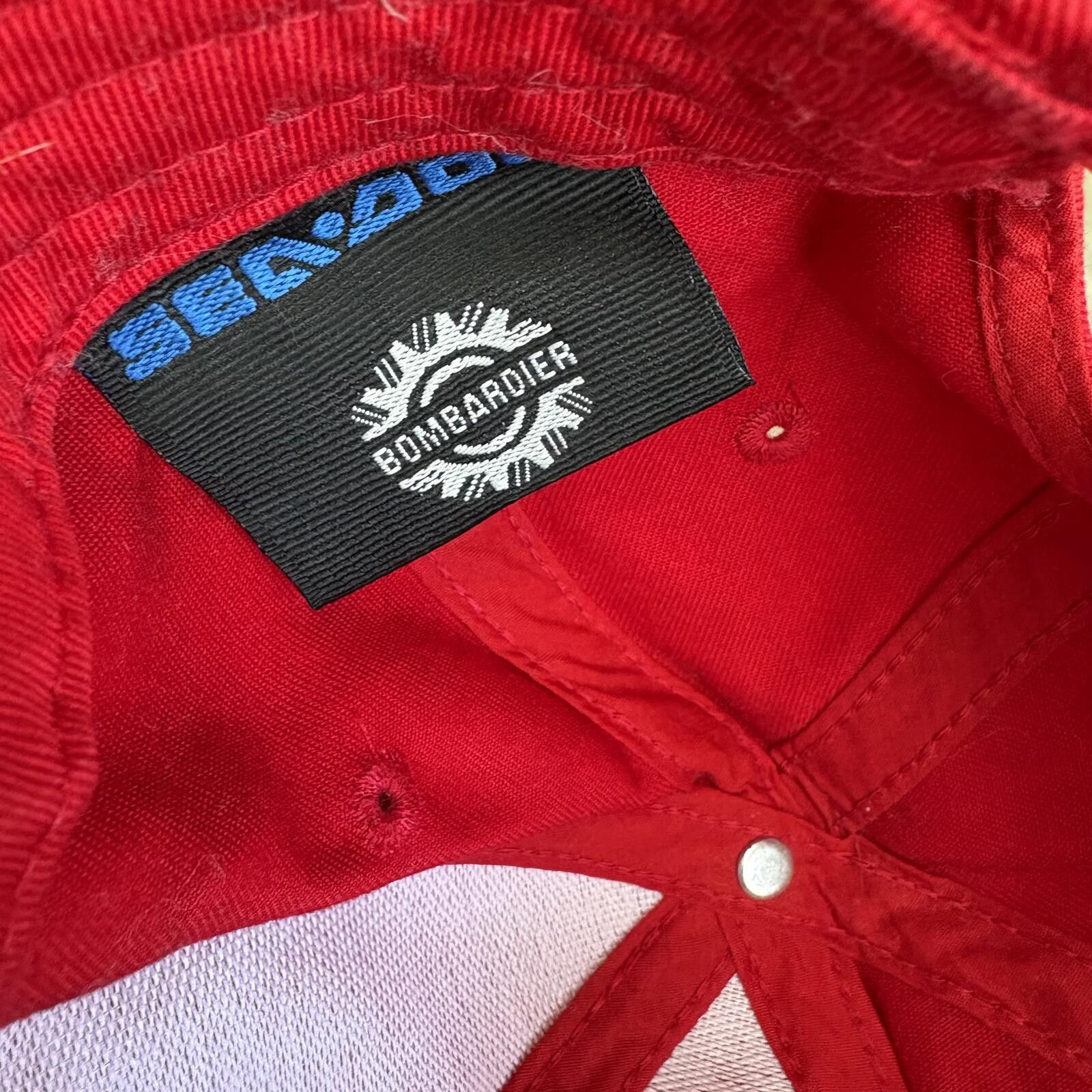 Vintage Vintage 90s Y2K Sea-Doo Boat Embroidered Skater SnapBack Hat Size ONE SIZE - 4 Thumbnail