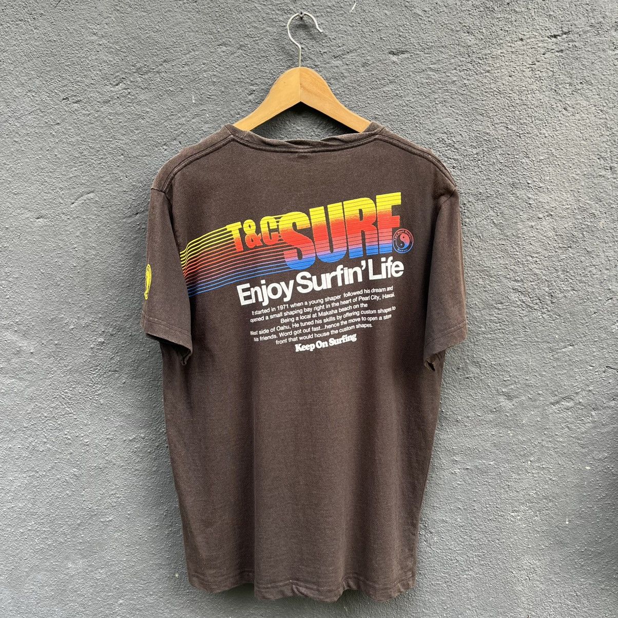 Other Thrashed Faded Vintage T&C Surf Brand Tee Size US L / EU 52-54 / 3 - 1 Thumbnail