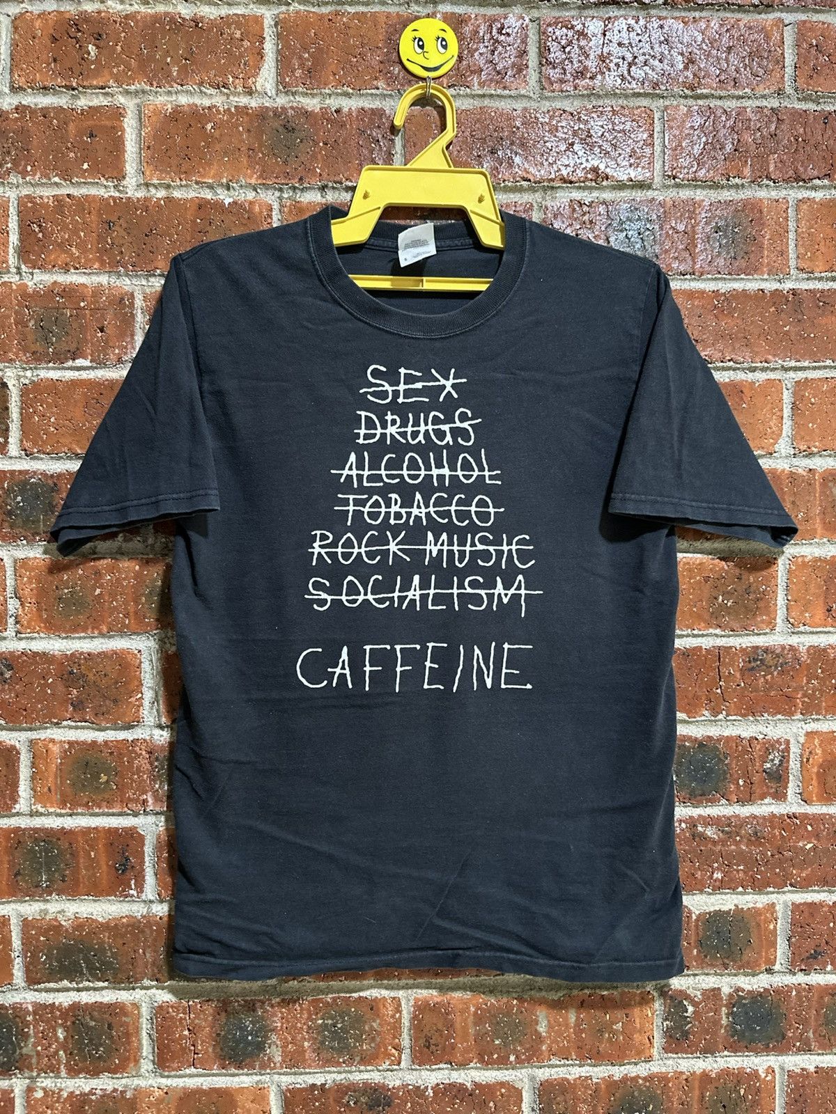 Fruit Of The Loom × Vintage Vintage Farley’s Caffeine Faded Tee Size US S / EU 44-46 / 1 - 1 Thumbnail