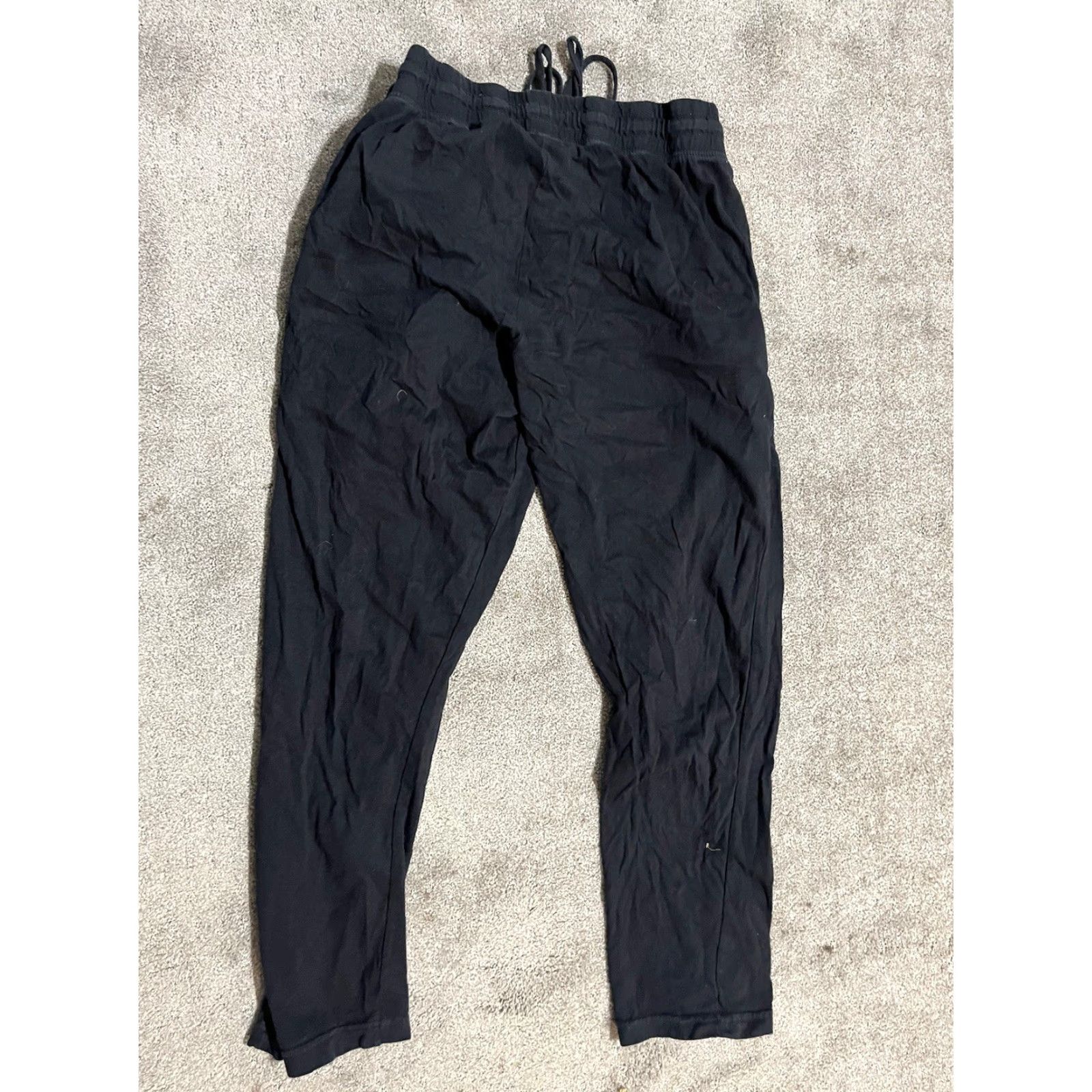 Champion Champion Sweatpants Mens Medium Black Tapered Athletic Pants Gym Workout Regular Fit Adult Pants Men Black Sweatpants 28in Inseam Regular Size US 31 - 4 Thumbnail