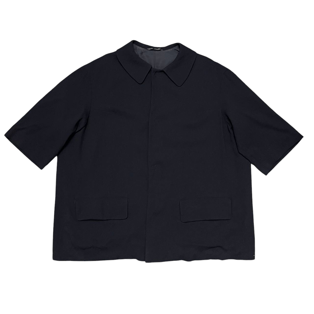 Yohji Yamamoto Yohji Yamanoto Laine Wool Jacket Short Sleeve Size US L / EU 52-54 / 3 - 1 Thumbnail