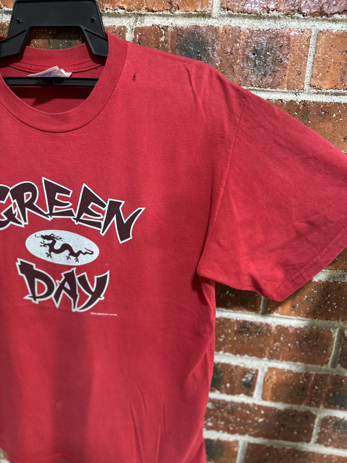 Band Tees Thrashed Vintage Green Day Faded Tee Size US M / EU 48-50 / 2 - 8 Thumbnail