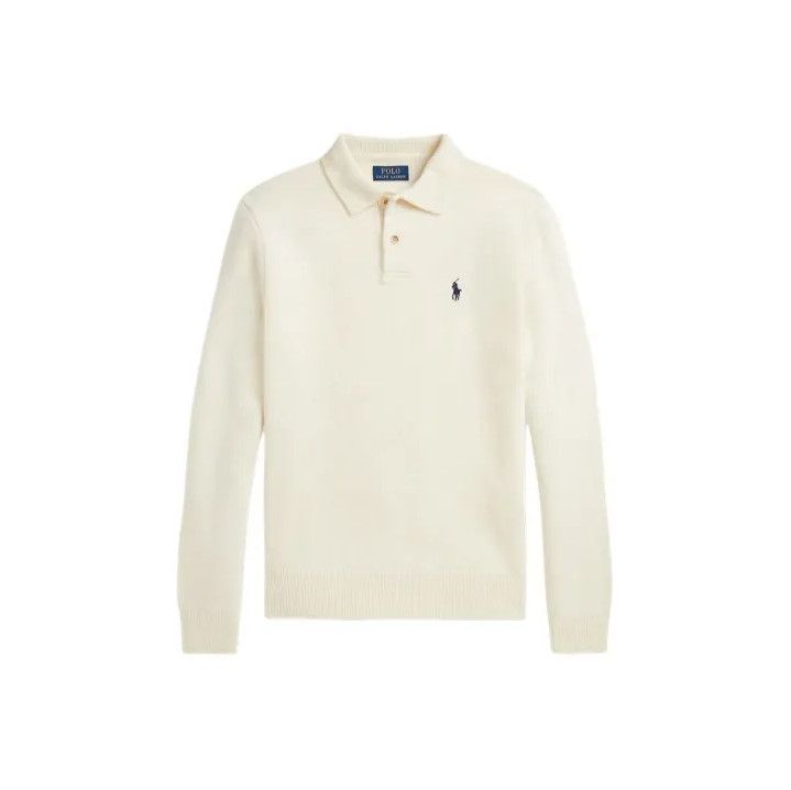 Polo Ralph Lauren Polo Ralph Lauren FW24 Men's Solid Knit Long Sleeve Sweater Size US XL / EU 56 / 4 - 1 Thumbnail