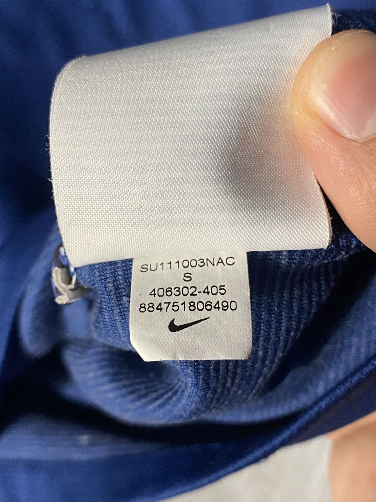 Nike Vintage France Nike Football Shirt 2011/12 Soccer Jersey Kit Size US S / EU 44-46 / 1 - 6 Thumbnail