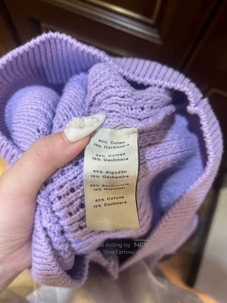 Hermes Hermes Purple Sweater Size US M / EU 48-50 / 2 - 4 Thumbnail