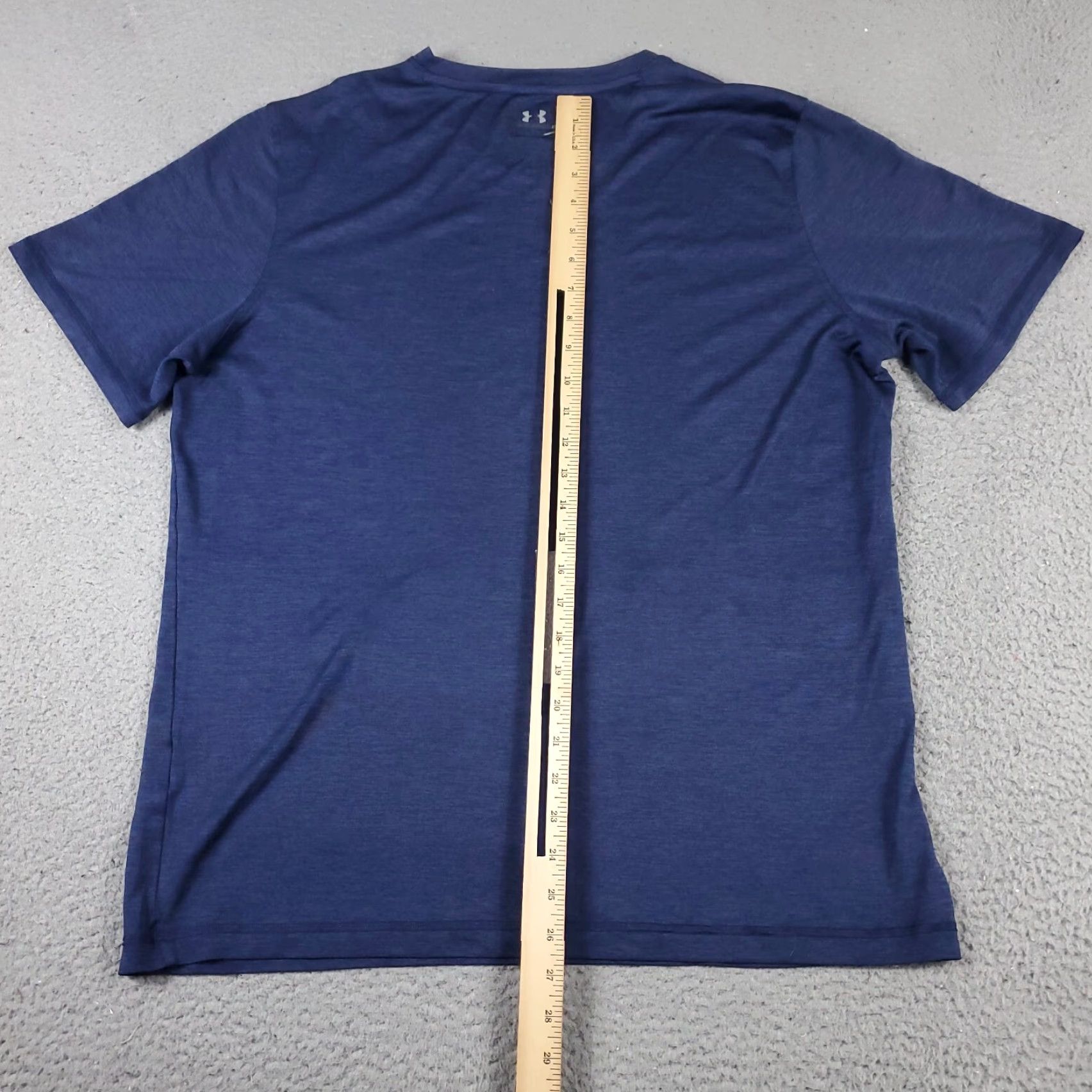 Under Armour Under Armour T Shirt Mens LT BlueCrew Neck Pullover Short Sleeve Basic Activewear Logo Breathable Sports Size US L / EU 52-54 / 3 - 4 Thumbnail