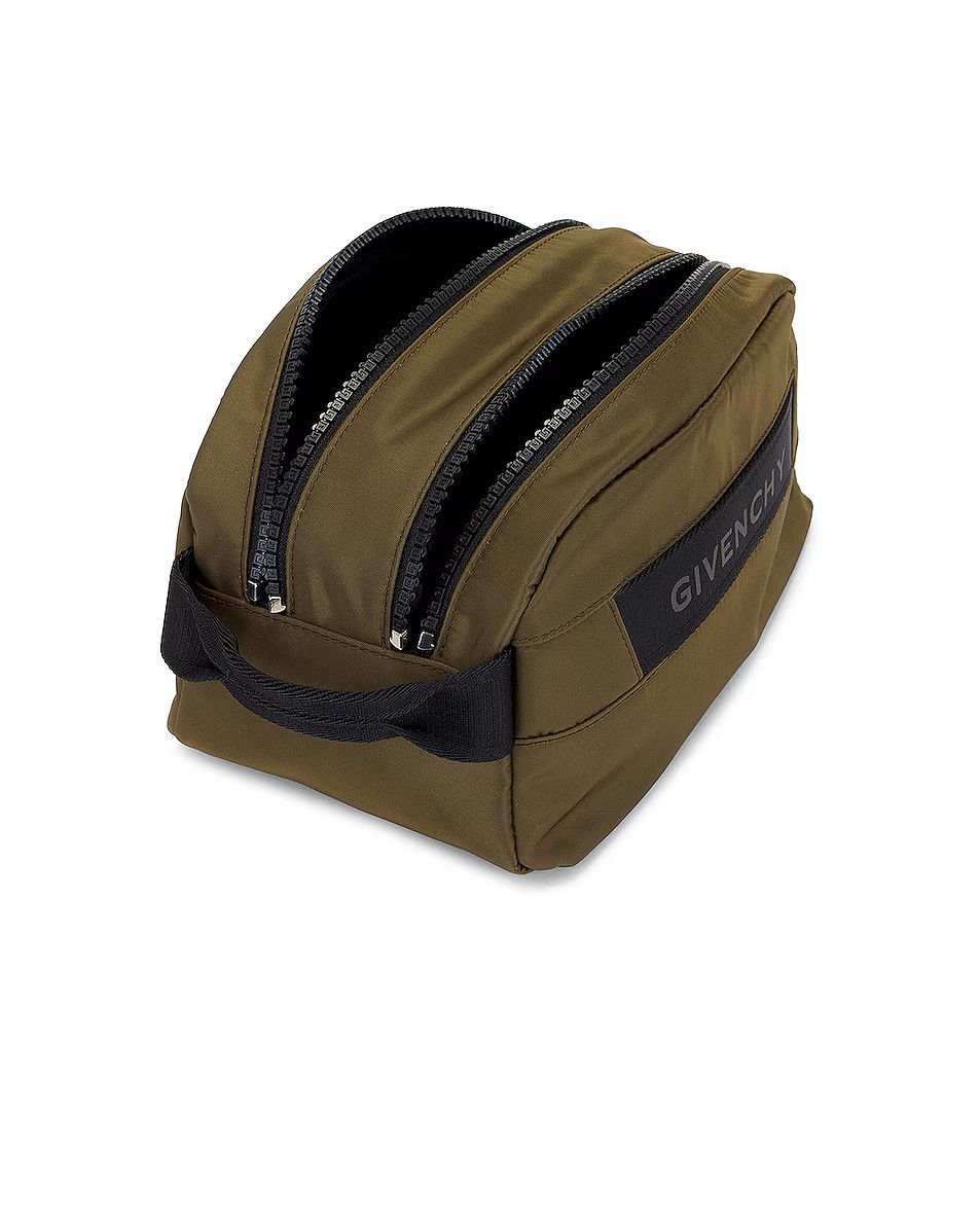 Givenchy o1srvl11e1124 Size:OS / G Trek Toilet Pouch in Khaki Size ONE SIZE - 4 Thumbnail
