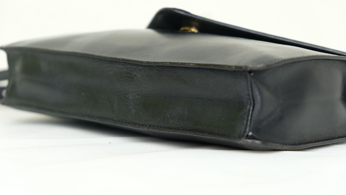 Celine Authentic Vintage CELINE Shoulder Bag Black Leather Size ONE SIZE - 9 Thumbnail