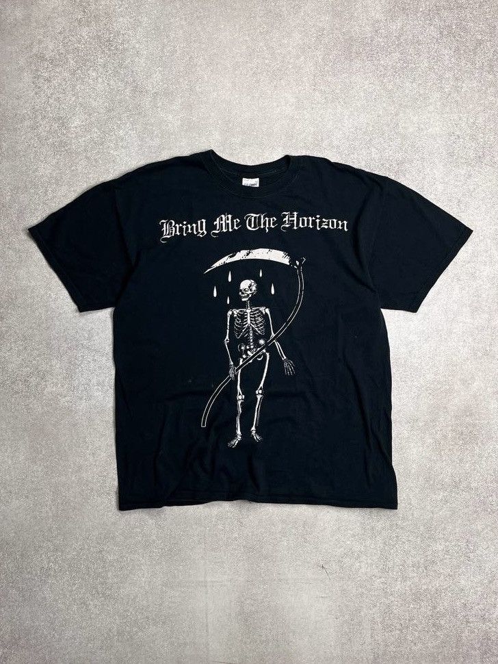 Band Tees × Vintage Vintage Bring Me The Horizon Promo Boxy T-shirt L Size US L / EU 52-54 / 3 - 1 Thumbnail