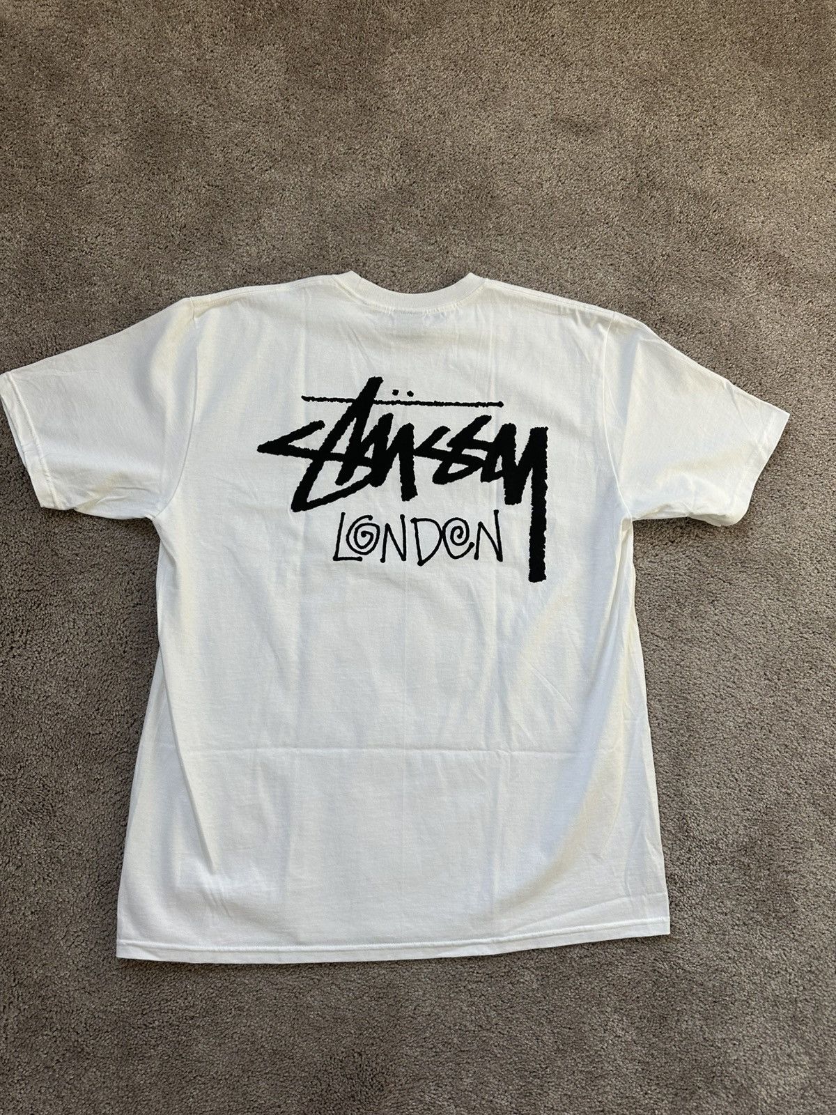 トップス STUSSY LONDON TEE Stussy London Chapter Tee Mens Size Medium | eBay