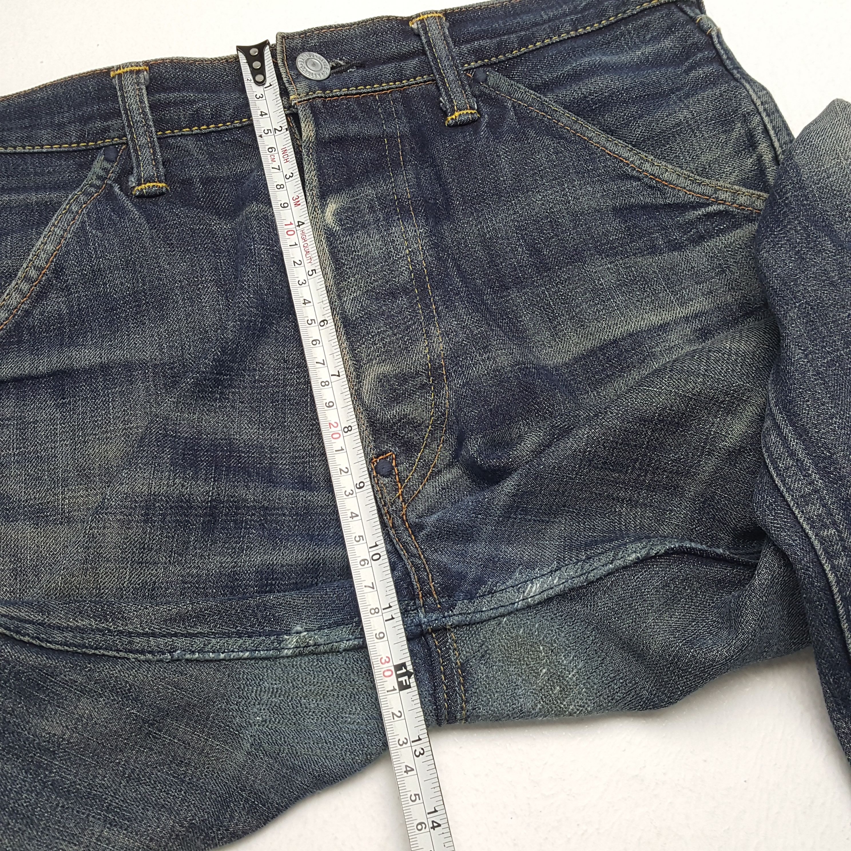 Evisu EVISU Japanese Brand Streetwear Style Custom Daicock Jeans Size US 30 / EU 46 - 8 Thumbnail