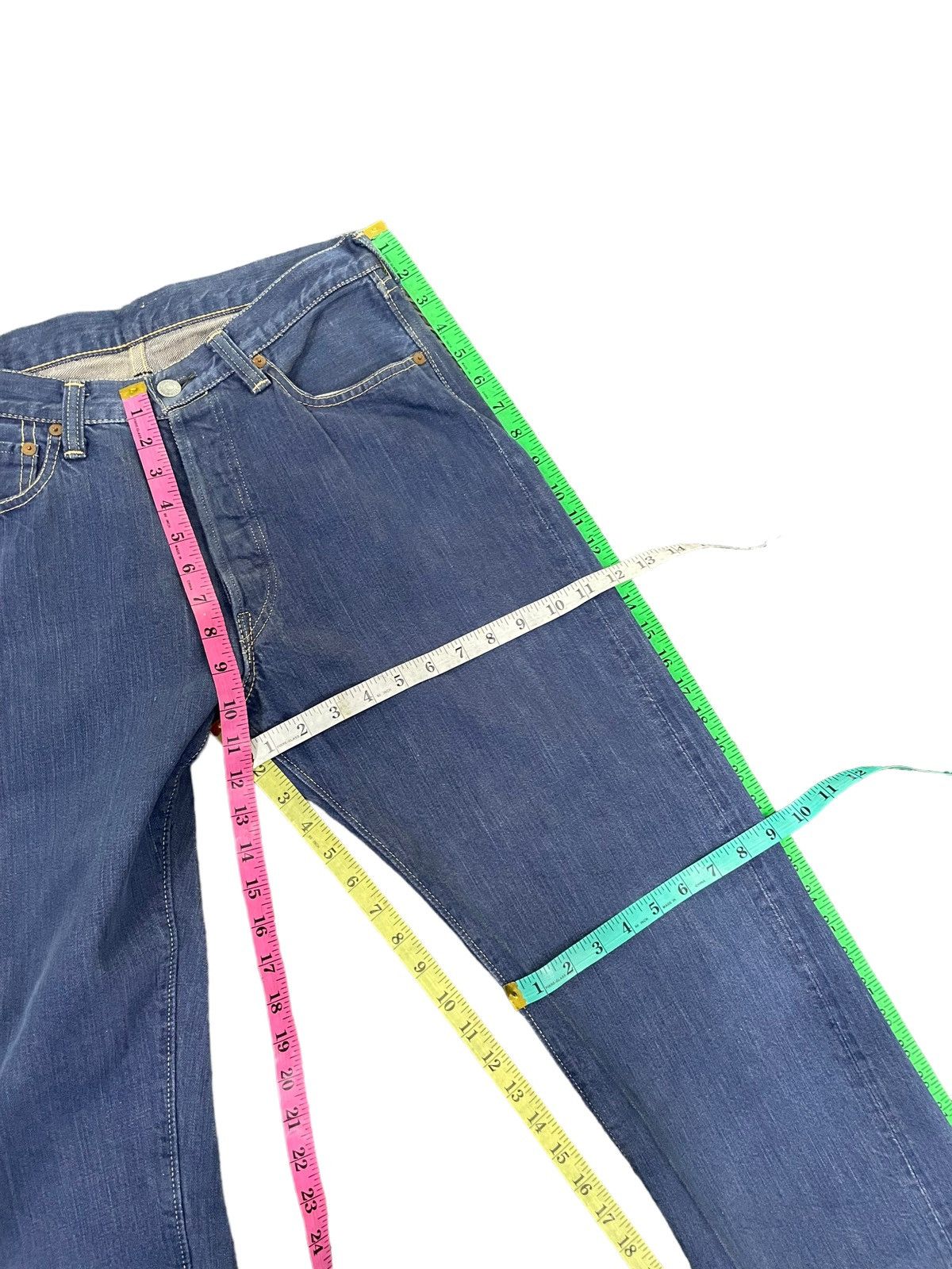 Full Count & Co. Vintage Full Count Selvedge Denim Size US 30 / EU 46 - 17 Thumbnail