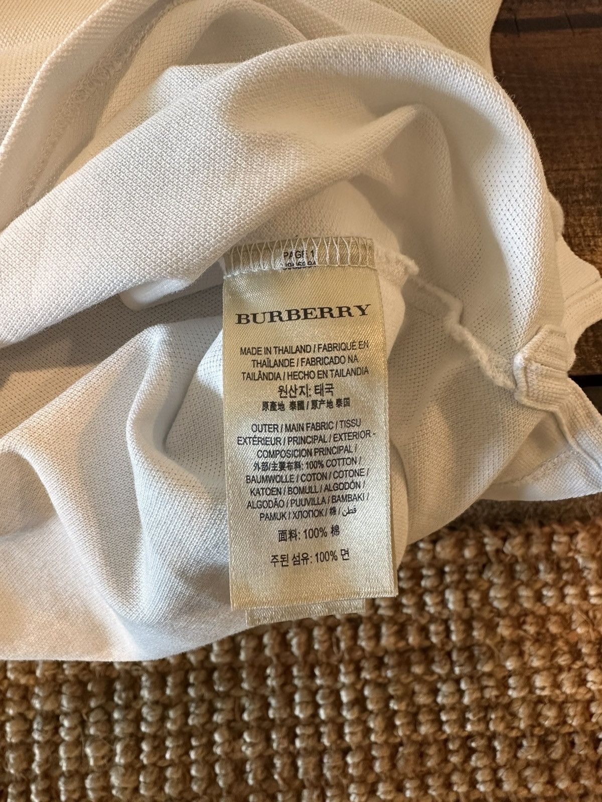 Burberry Burberry Polo Size US S / EU 44-46 / 1 - 5 Thumbnail