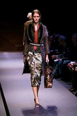 Prada Prada Archive F/W2004 Runway Roman Ruins Landscap Printed Size L / US 10 / IT 46 - 10 Thumbnail