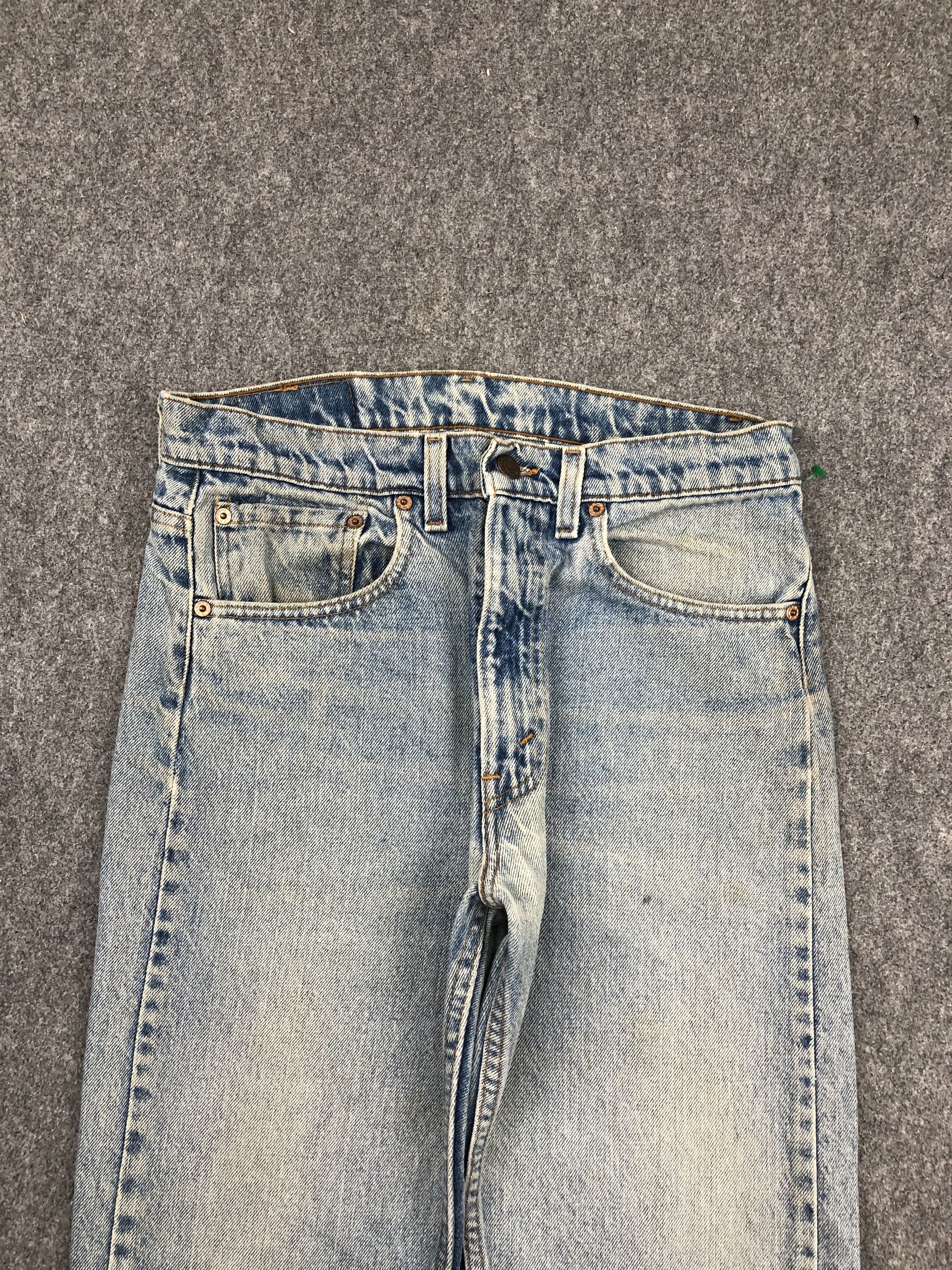 Levi's Vintage 90s Levis 505 Light Washed Jeans DPP0214 Size US 30 / EU 46 - 2 Thumbnail