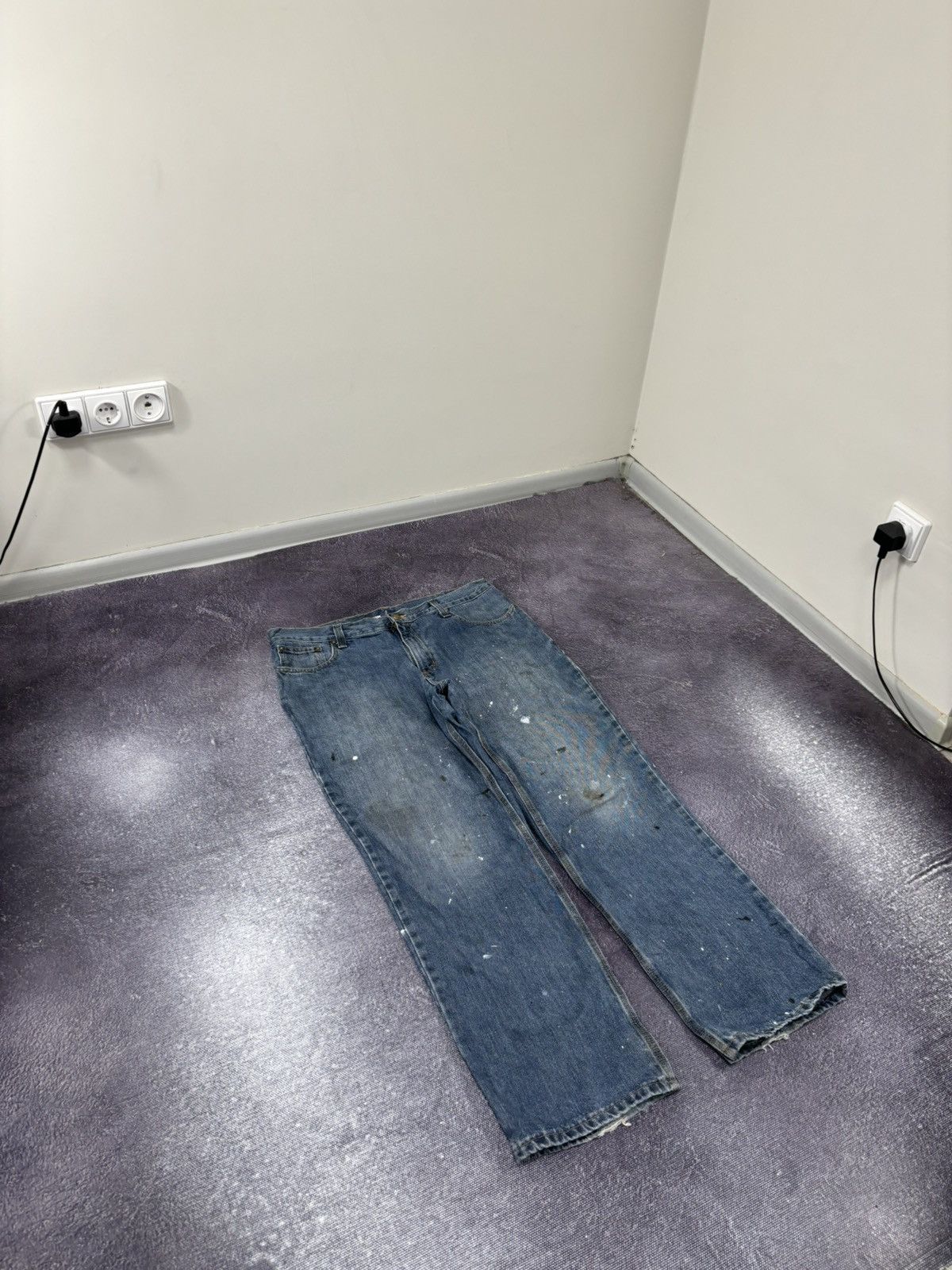 Carhartt Vintage 90s Carhartt USA Distressed Work Hype Baggy Jeans Size US 36 / EU 52 - 11 Thumbnail