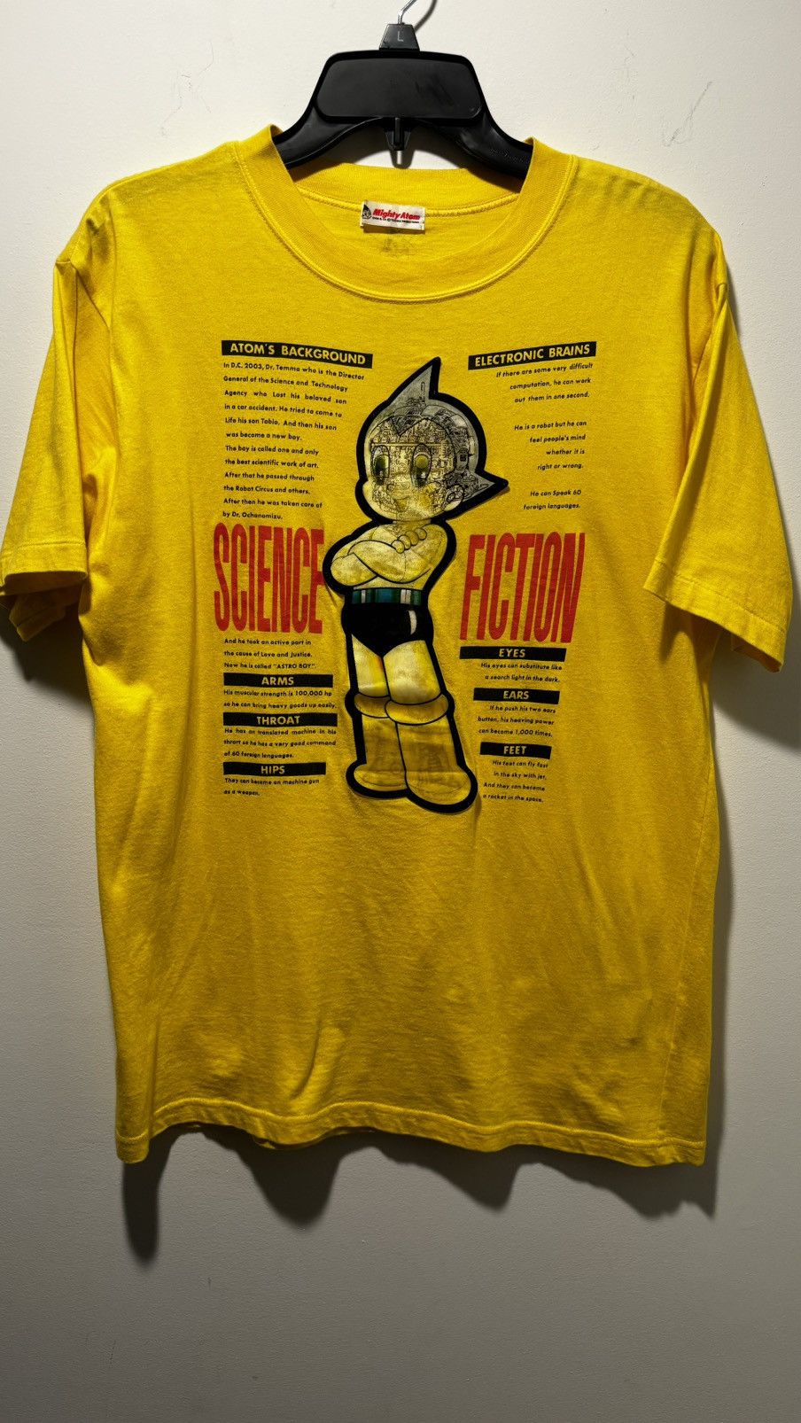 Japanese Brand × Vintage Vintage Rare Astro Boy 3D Holographic Tee Size US M / EU 48-50 / 2 - 1 Thumbnail