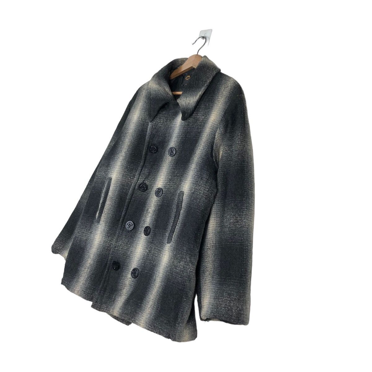 Japanese Brand 🔥Vintage Wool Biker Jacket Double Collar Cal Craft Usa Size US L / EU 52-54 / 3 - 2 Thumbnail