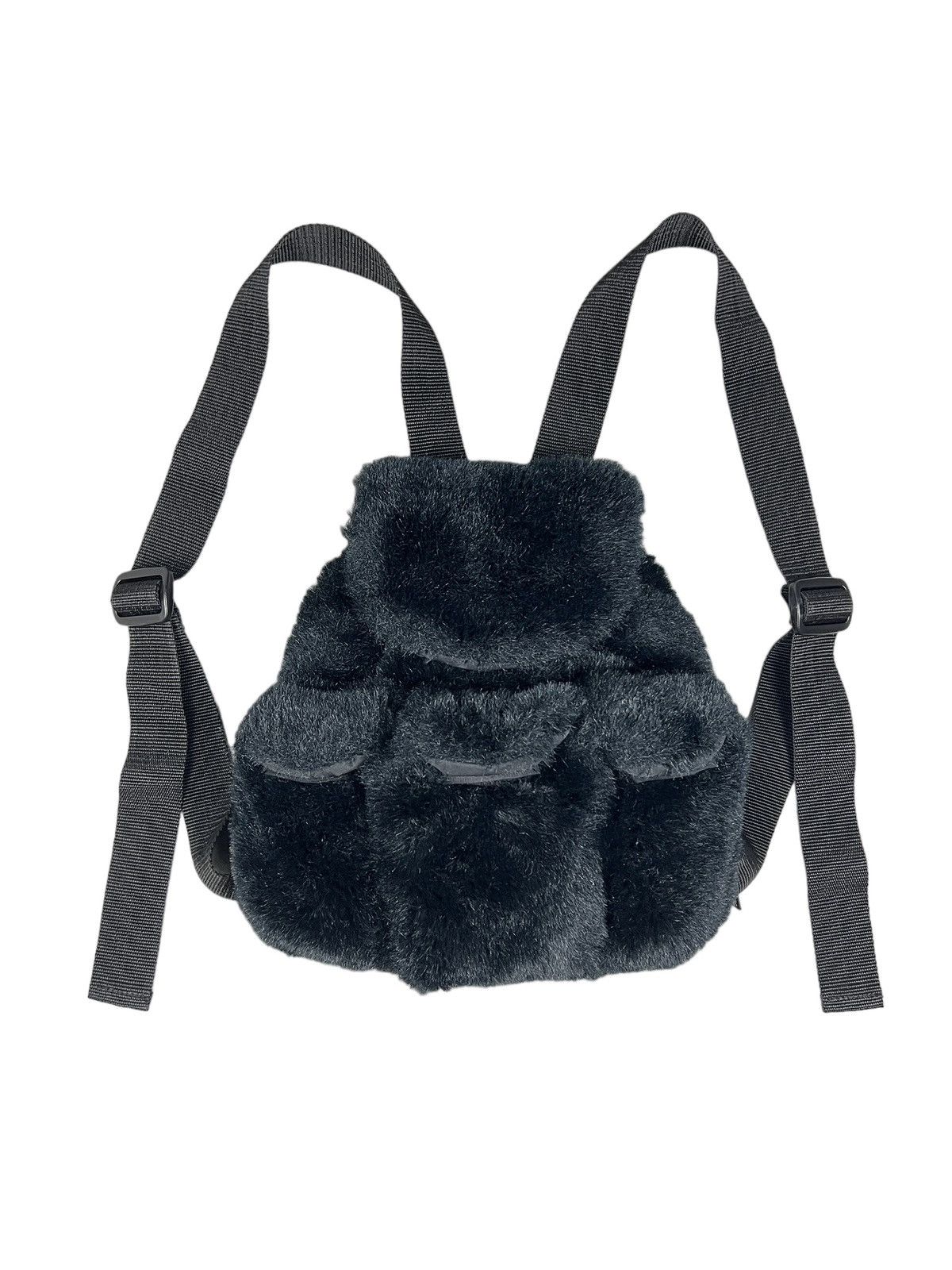 Japanese Brand 1990s Super Lovers Fur Rucksack Utility Backpack Size ONE SIZE - 1 Thumbnail