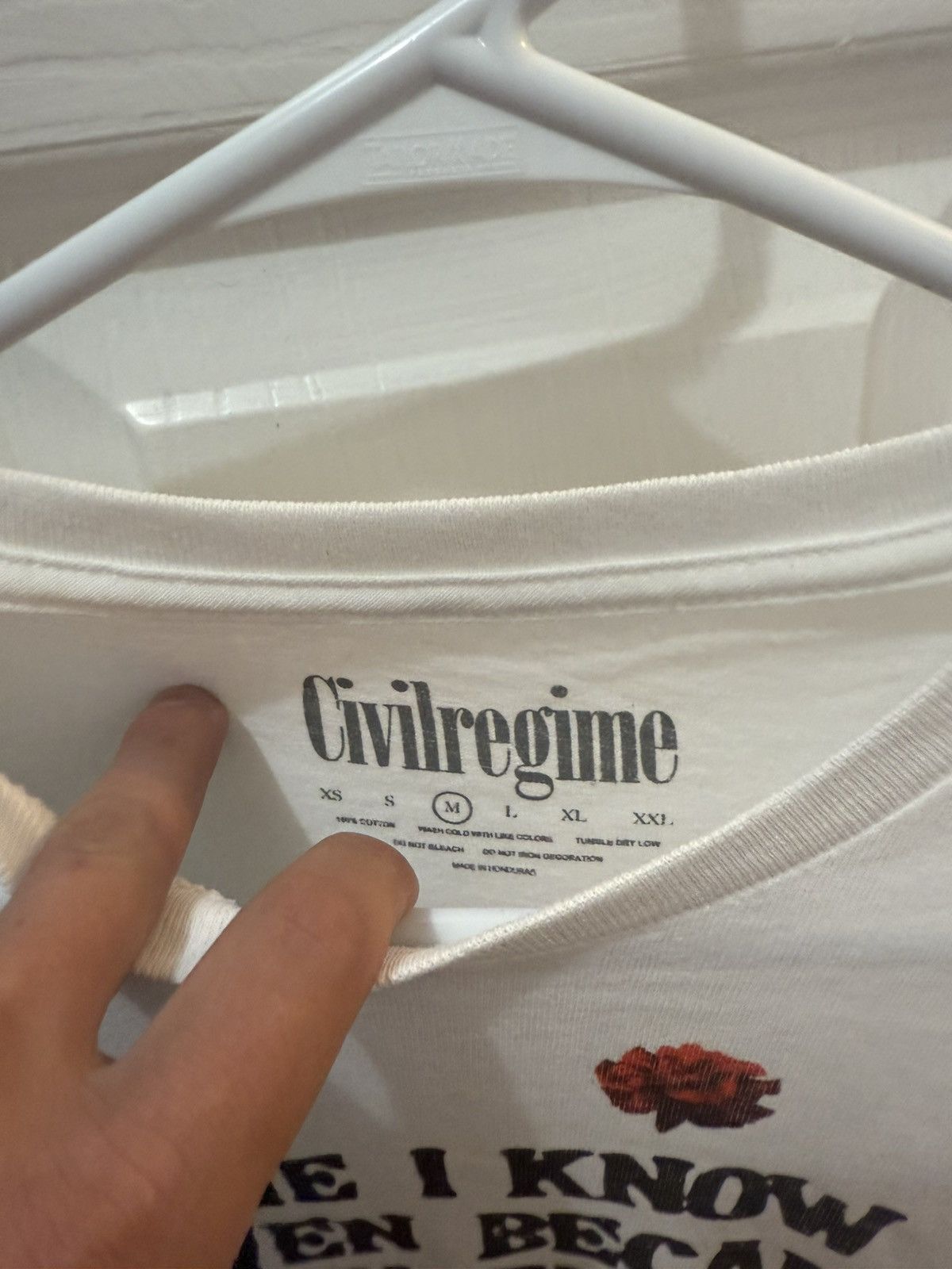 Civil Regime White Civil Regime graphic tee Size US M / EU 48-50 / 2 - 2 Thumbnail