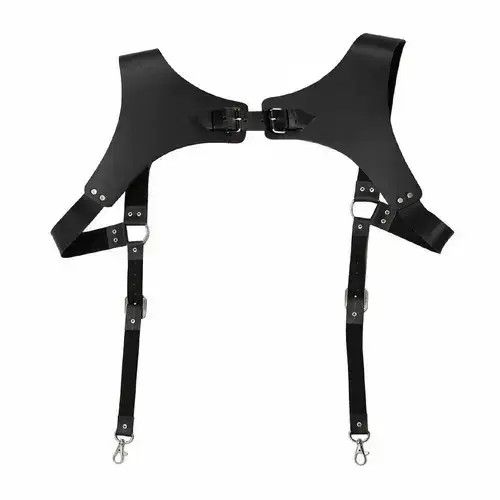 Cowboy Equipment Black Vintage Men's Suspenders Belts Size ONE SIZE - 4 Thumbnail