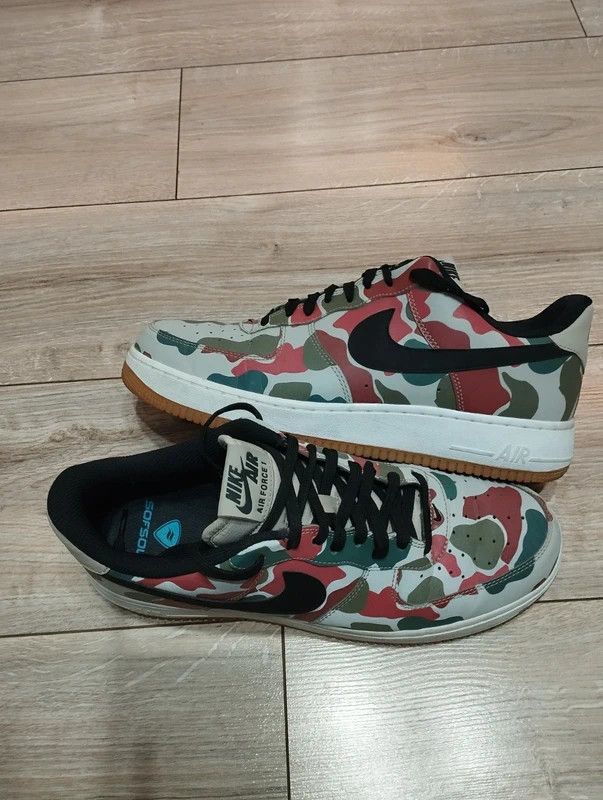 Nike Nike Air Force 1 Low '07 LV8 Reflective Camo size 45 Size US 11 / EU 44 - 9 Thumbnail