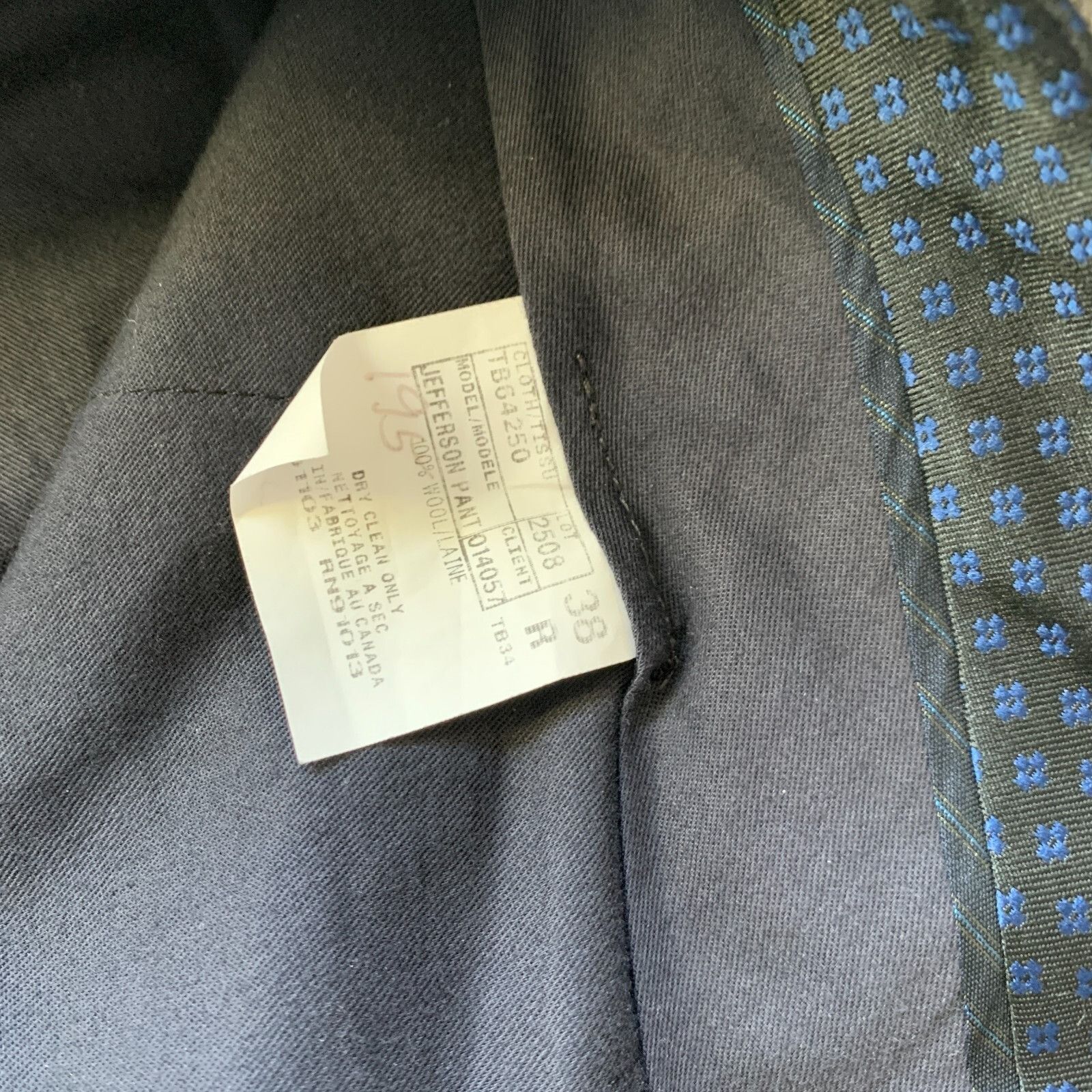 Ted Baker Ted Baker London Jefferson Pant Flat Front Wool Dress Pants Size 38R - 7 Thumbnail