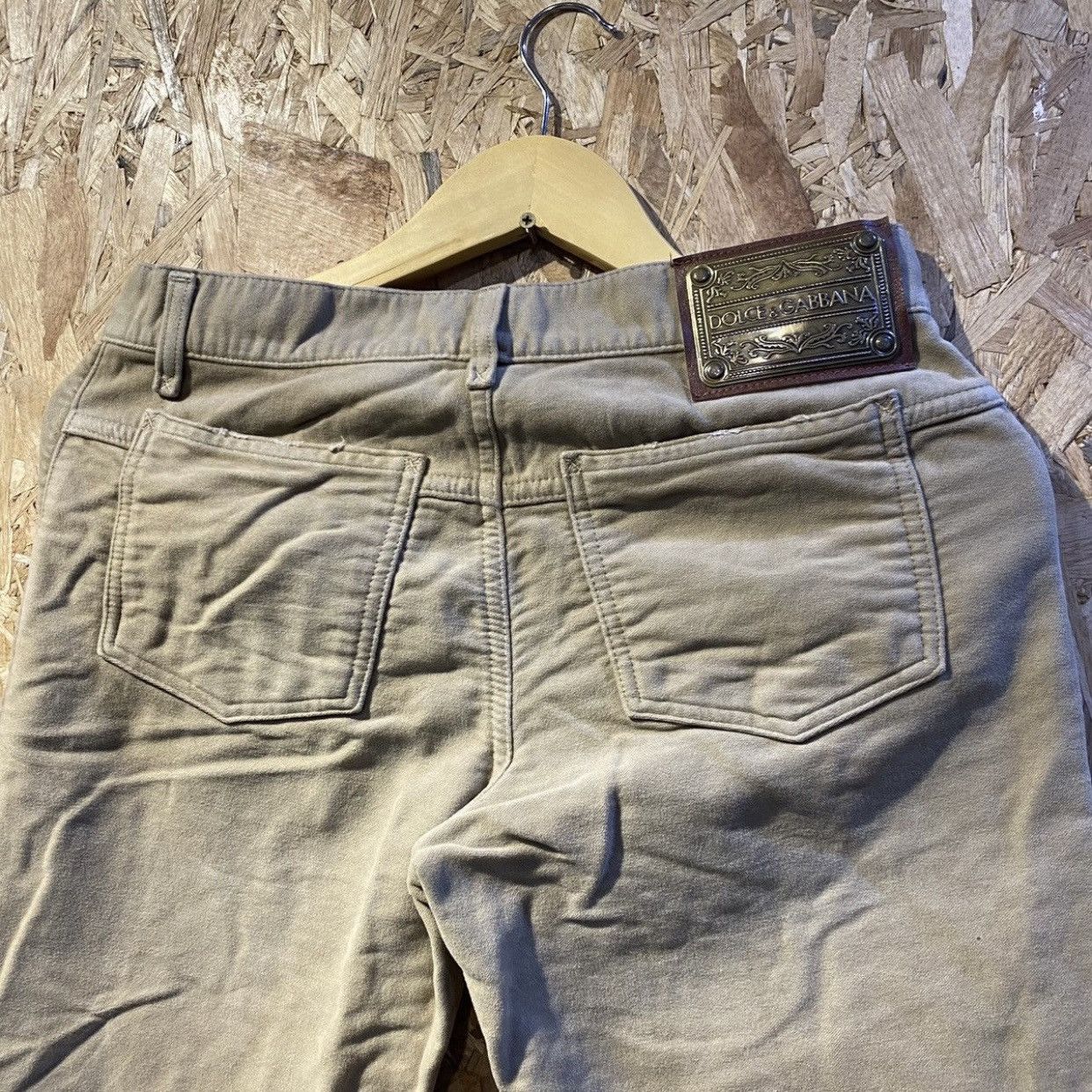 Dolce & Gabbana Vintage Dolce & Gabbana Straight Cut Casual Pants Size US 30 / EU 46 - 3 Thumbnail