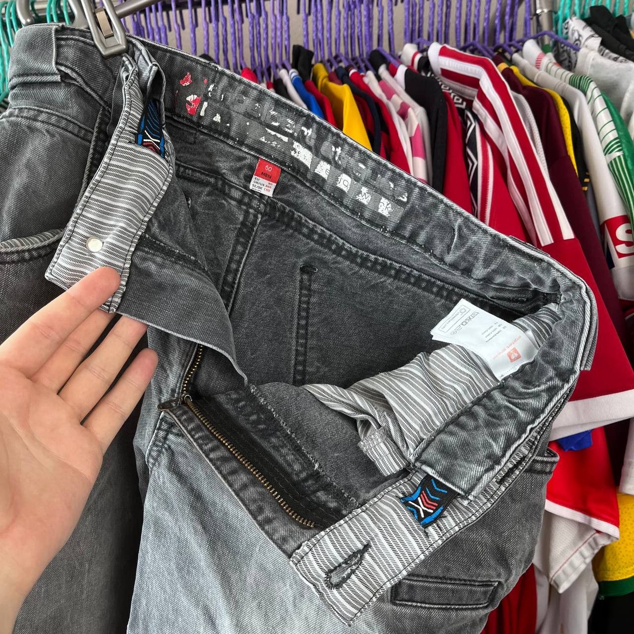 Other Engelbert Strauss Workwear Cargo Faded Denim Pants Size US 34 / EU 50 - 17 Thumbnail