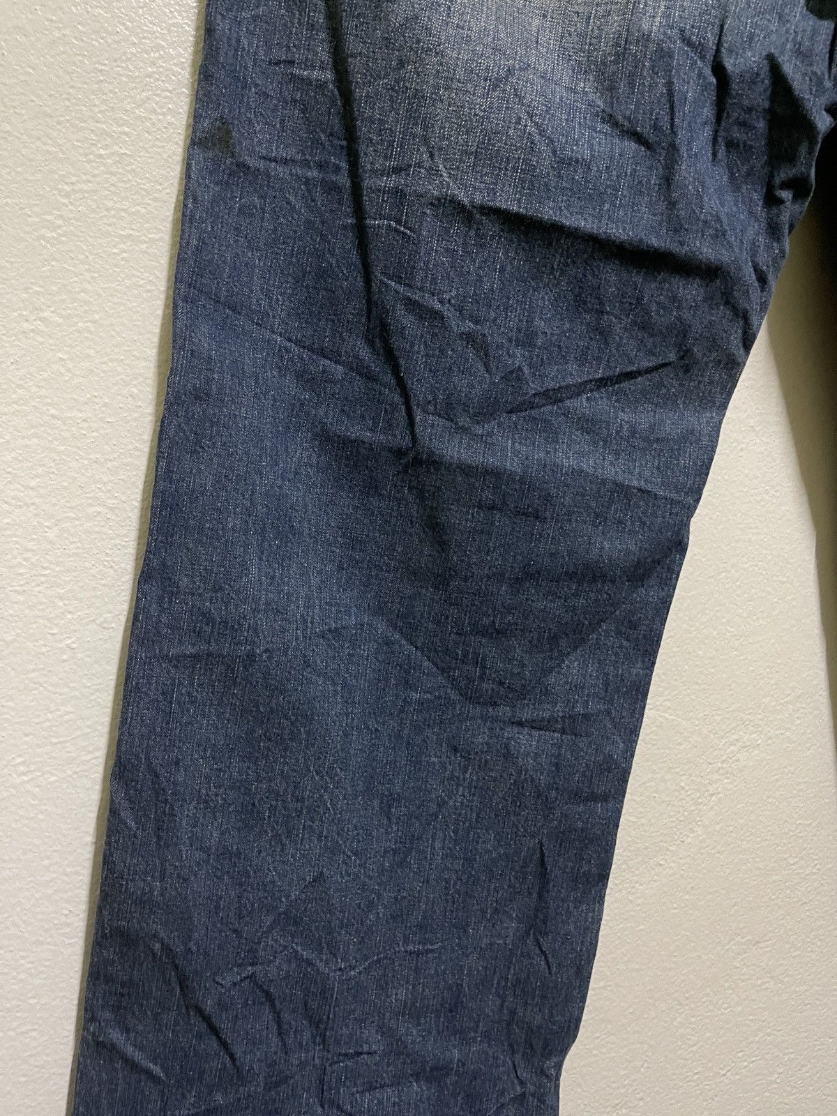 Japanese Brand Cootie Productions Buckle Back Jeans Faded Size US 32 / EU 48 - 12 Thumbnail