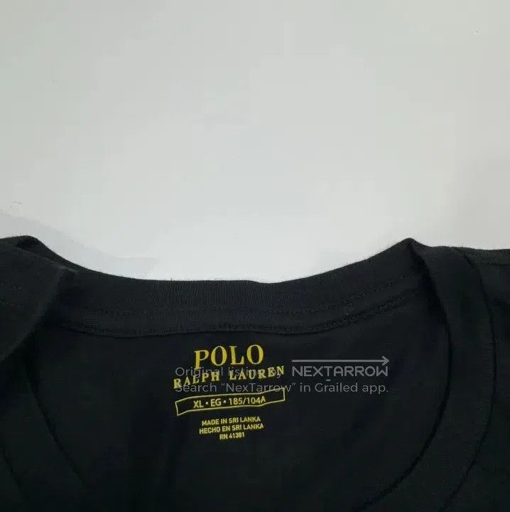 Polo Ralph Lauren Polo Ralph Lauren Men's Solid Logo Embroidered Crewneck T. Size US XL / EU 56 / 4 - 3 Thumbnail
