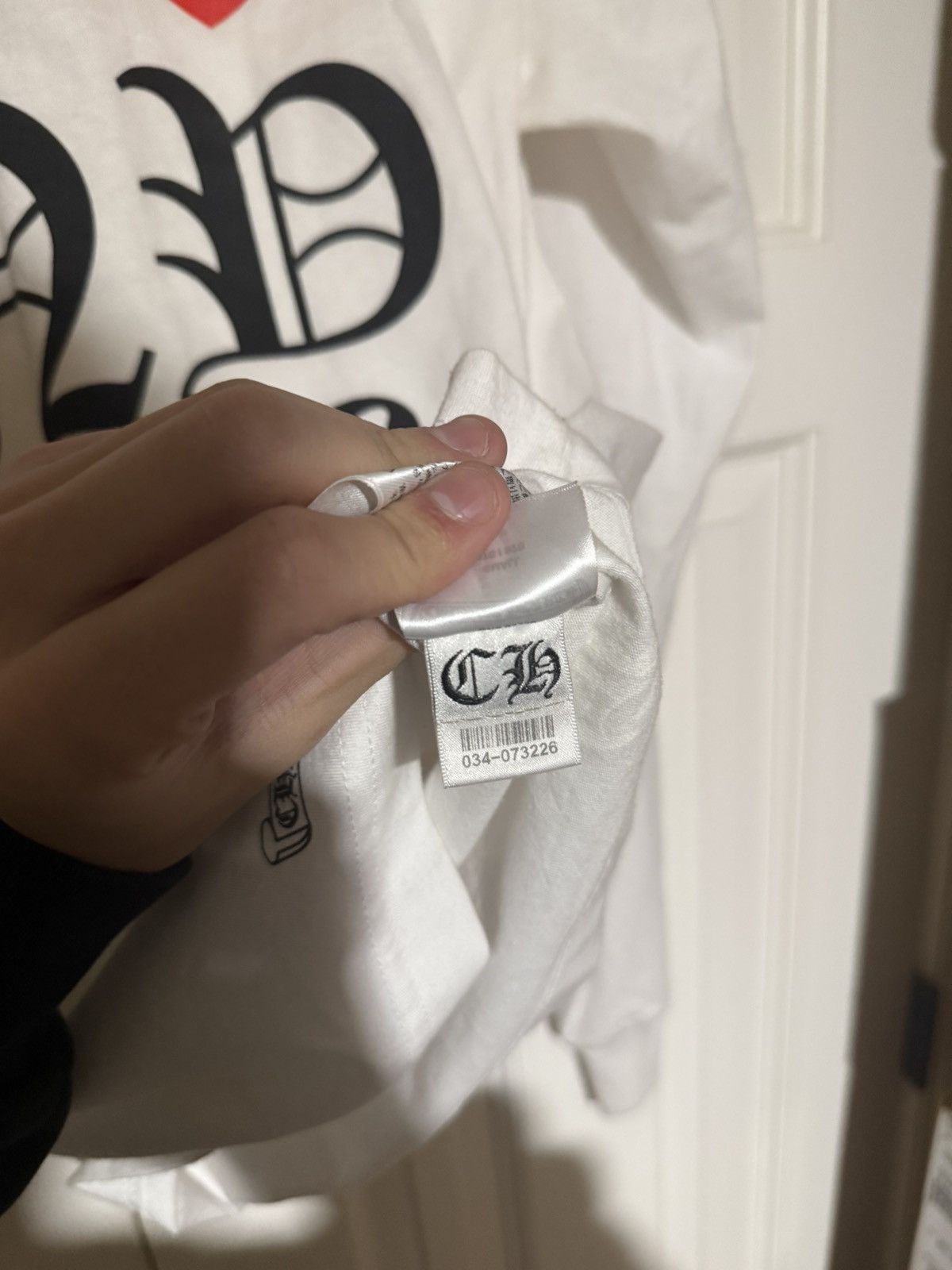 Chrome Hearts Chrome Hearts White I Love New York Longsleeve Size US S / EU 44-46 / 1 - 5 Thumbnail