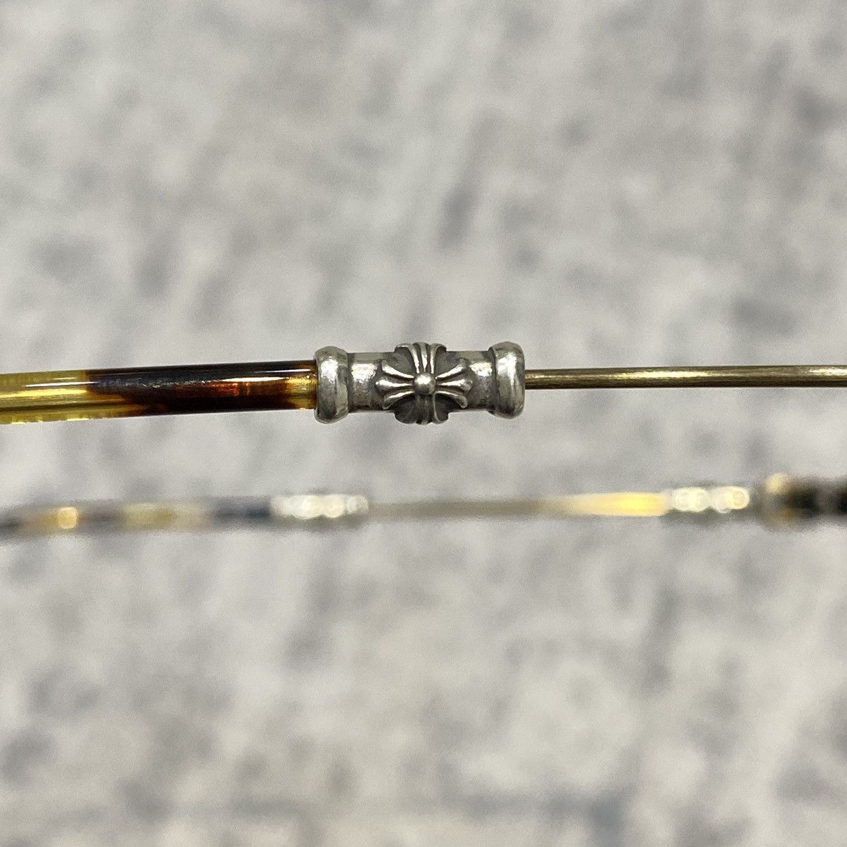 Chrome Hearts CHROME HEARTS BUBBA-A Antique Gold/ Plastic Size ONE SIZE - 4 Thumbnail