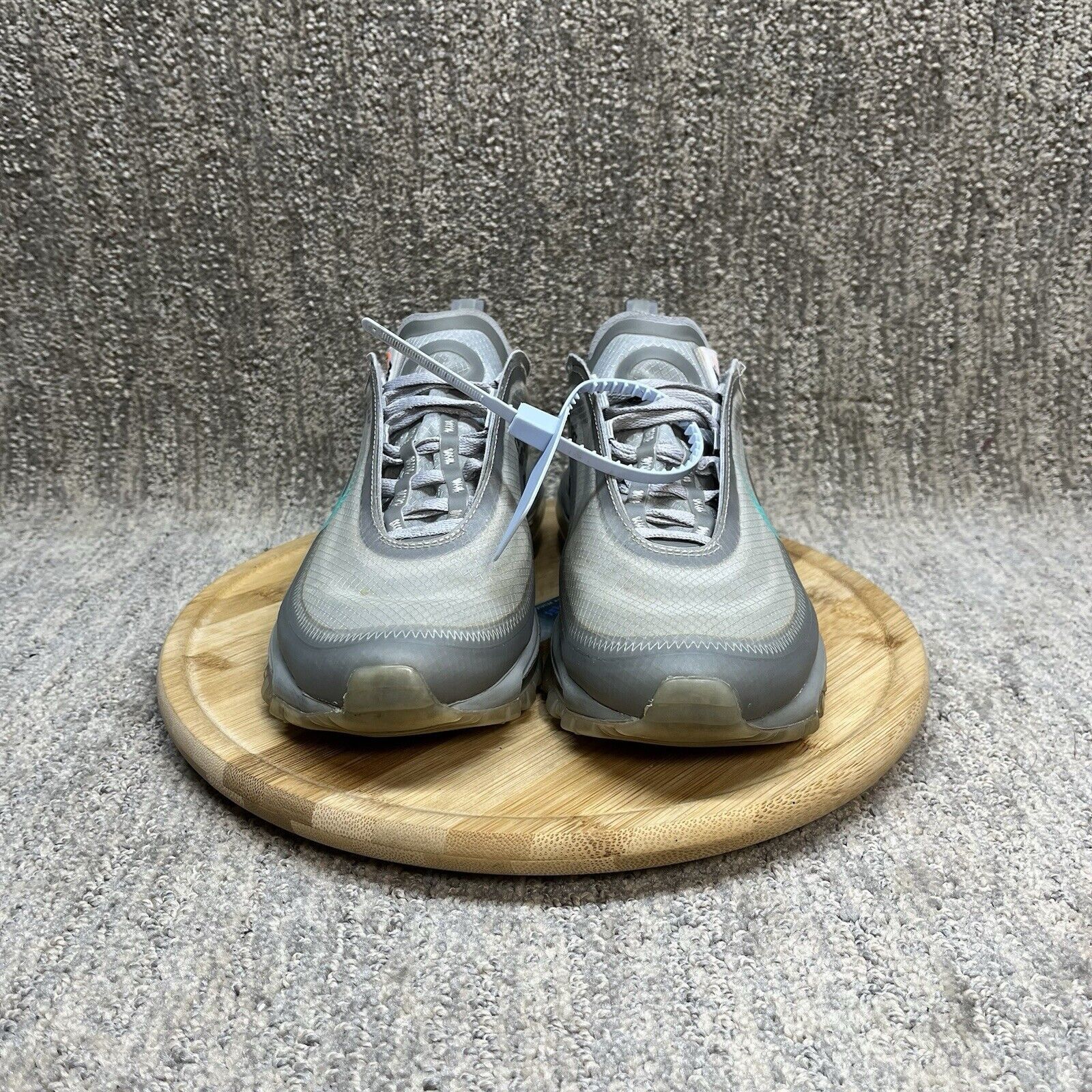 Off-White Off-White x Nike Air Max 97 ‘Menta’ Women's 7 AJ4585-101 GUC Size US 7 / IT 37 - 2 Thumbnail