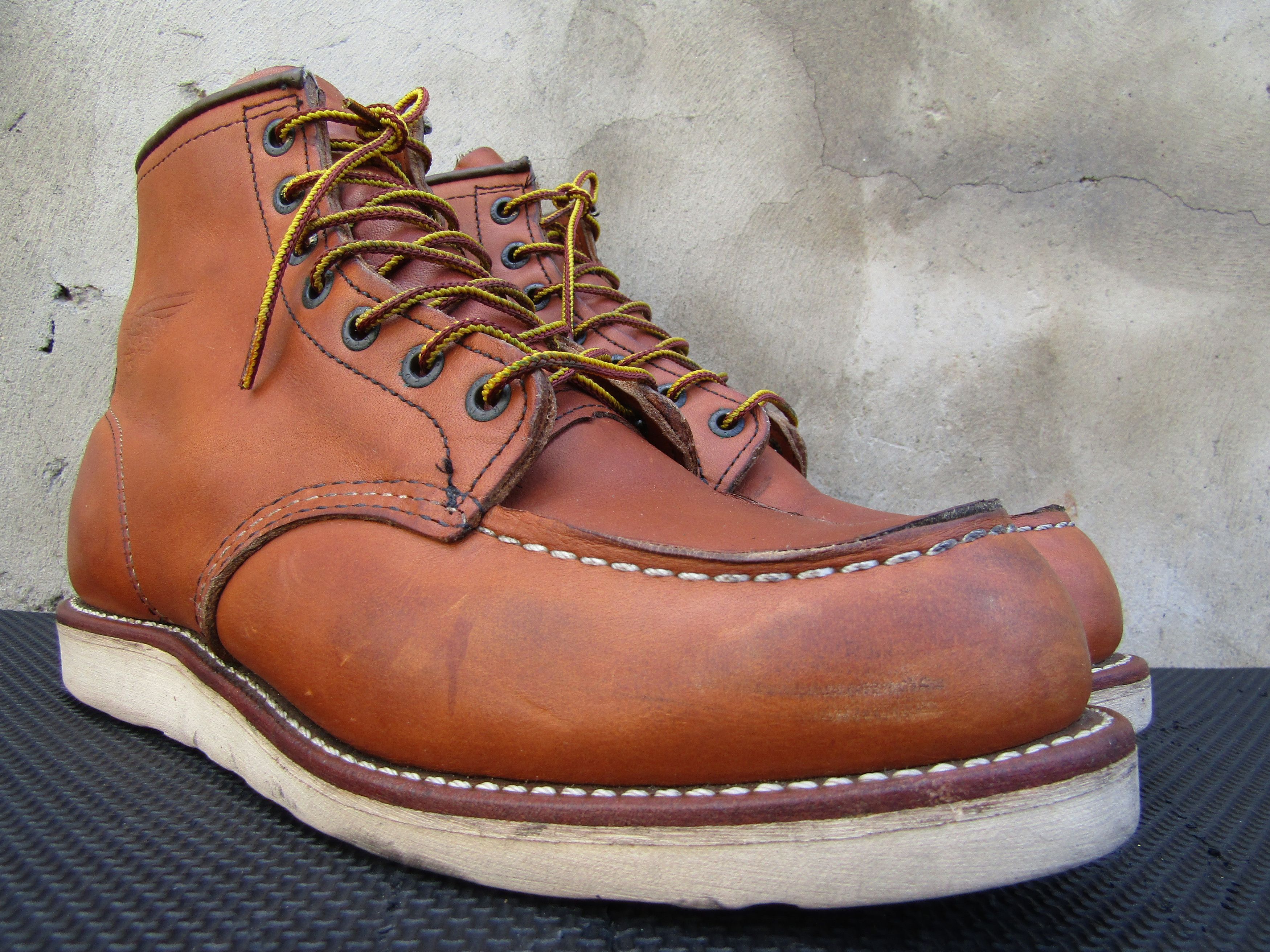 Red Wing 10875 875 Heritage Moc Toe Brown Boots Mens
