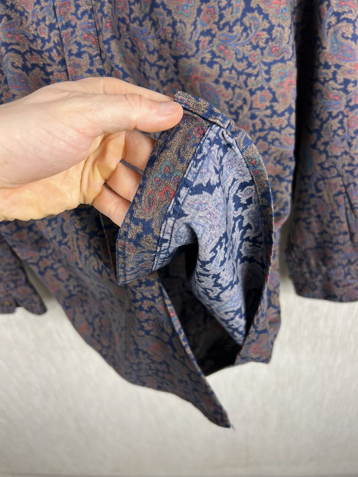 Gant Vintage 80s Gant baroque pattern retro pocket shirt cotton Size US M / EU 48-50 / 2 - 15 Thumbnail