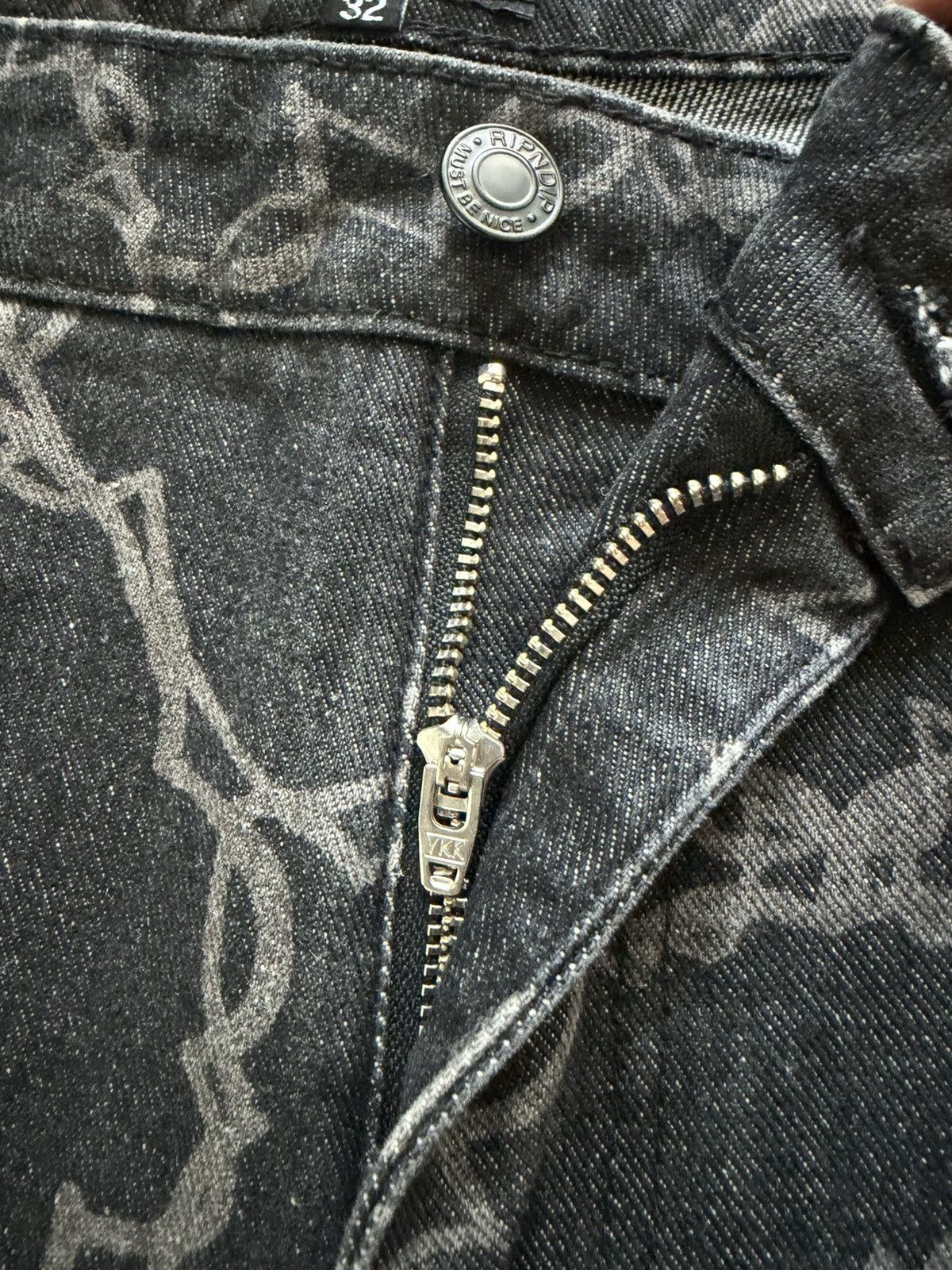 RIPNDIP Ripndip wire printed jeans Size US 32 / EU 48 - 3 Thumbnail