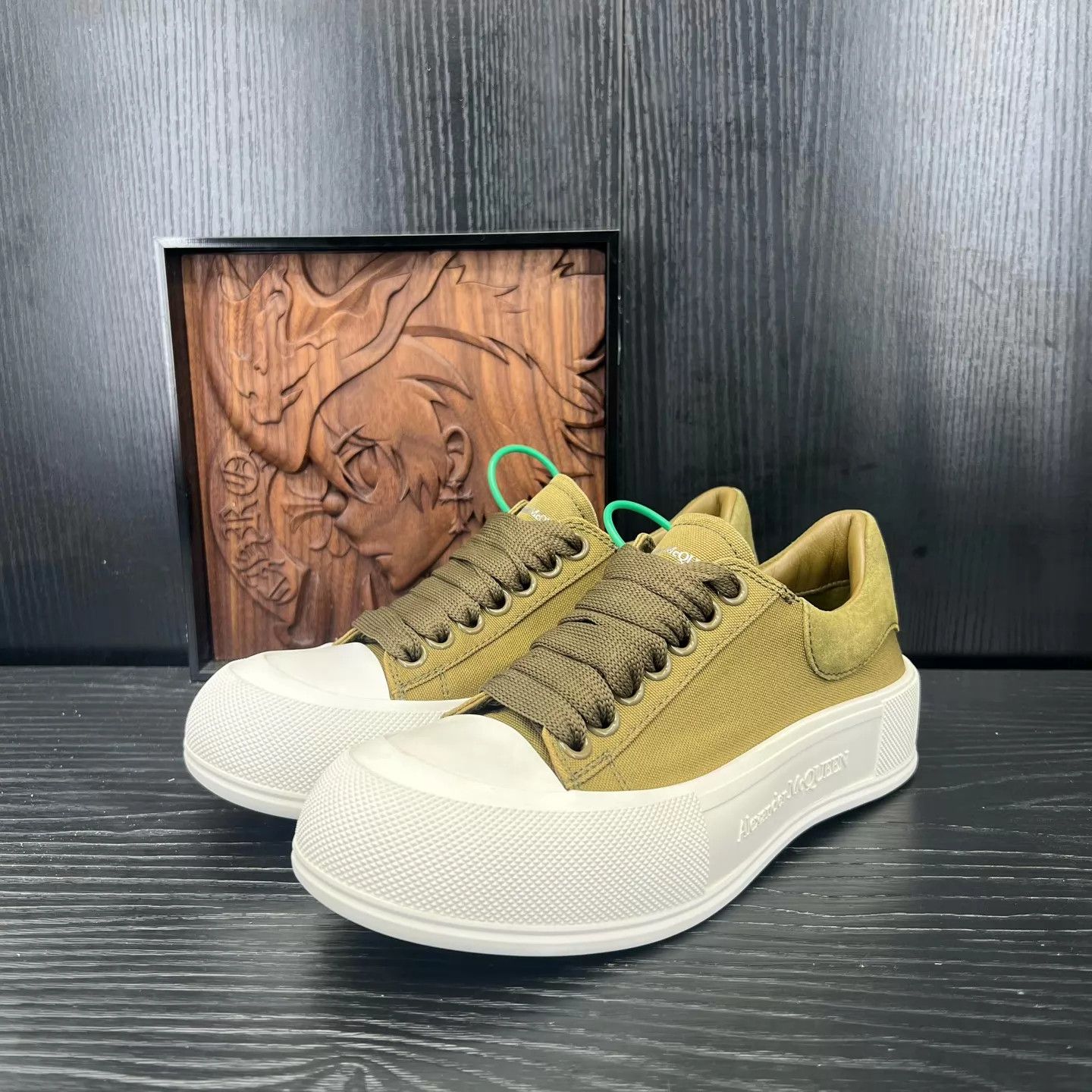 Alexander McQueen McQueen deck shoes brown 36 like new Size US 5.5 / IT 35.5 - 1 Thumbnail
