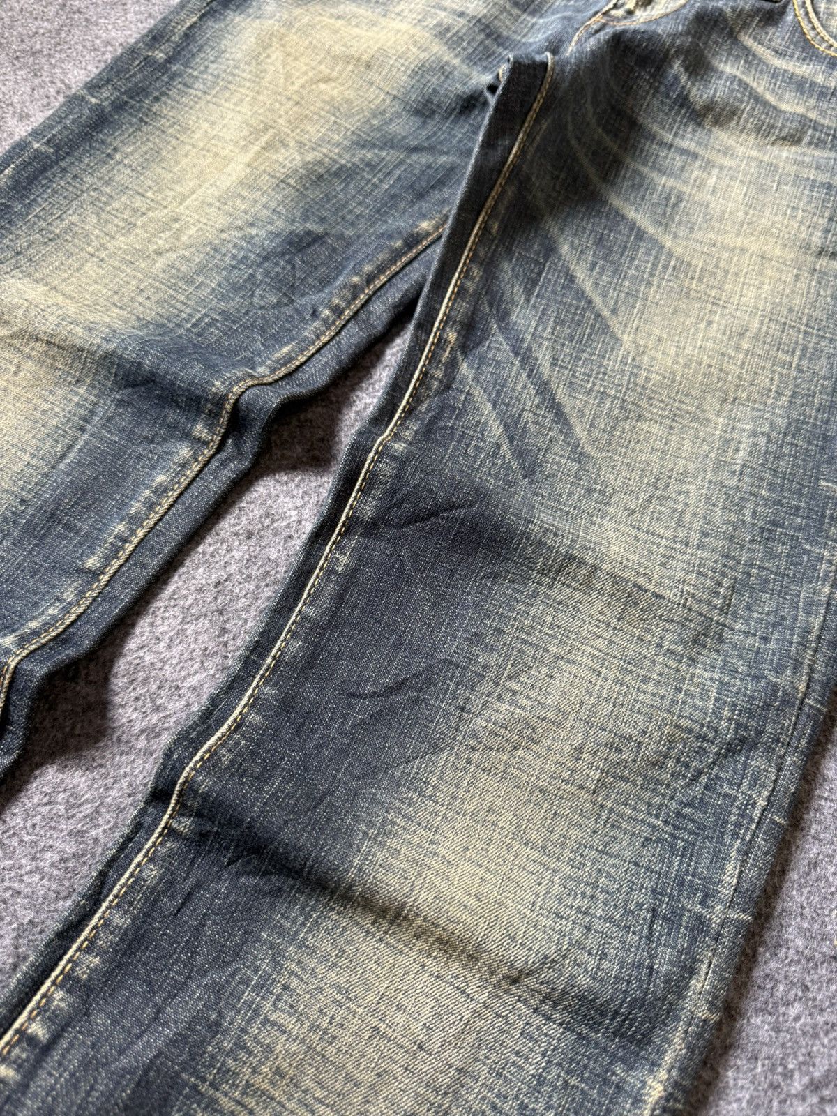 G-Star G Star Raw Para Espana Mud Wash Flare Low Rise Jeans Size US 27 - 7 Thumbnail