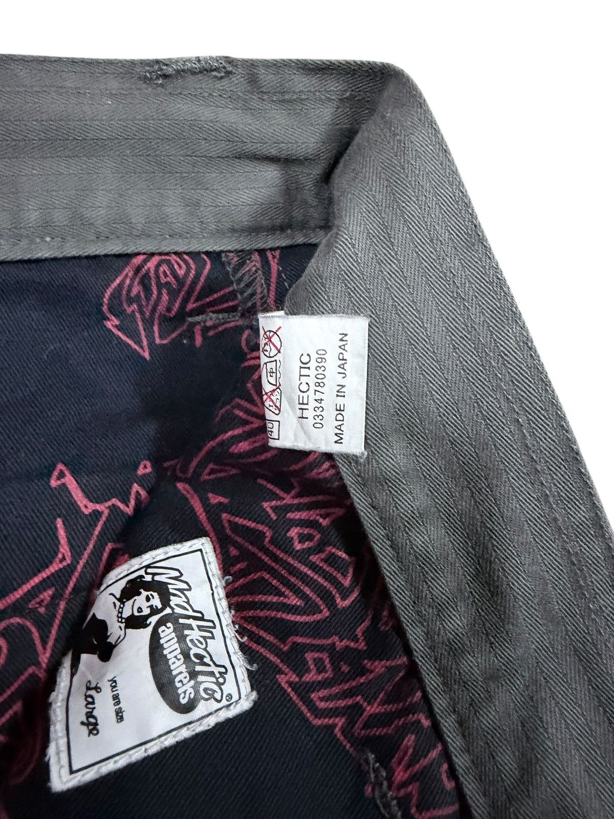 Neighborhood × Wtaps Vtg✅Mad Hectic Harringbone CAsual Pants/Japan Size US 34 / EU 50 - 14 Thumbnail