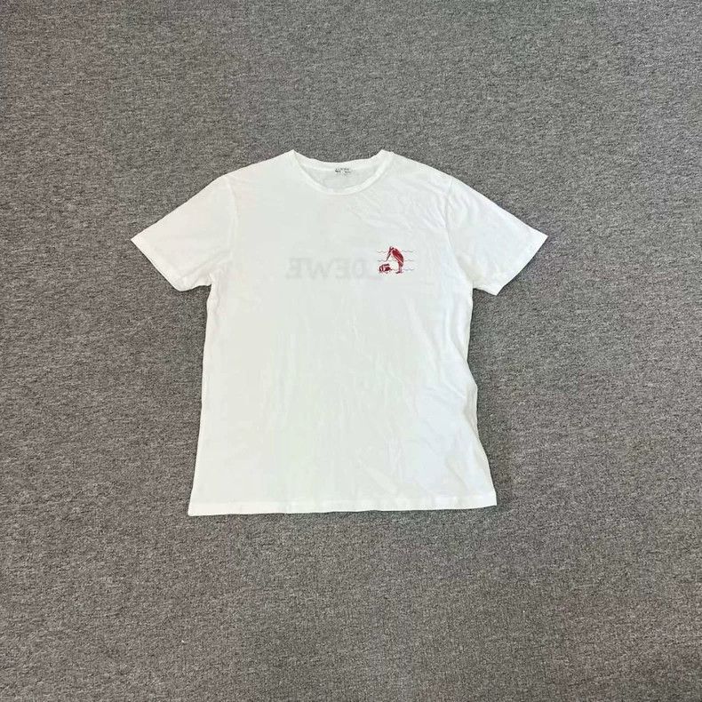 Loewe LOEWE White short-sleeved T-shirt Size M / US 6-8 / IT 42-44 - 1 Thumbnail