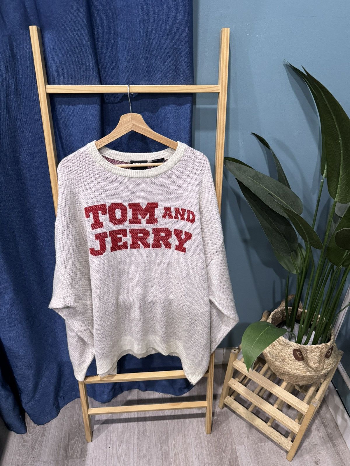 Cartoon Network Sequenz by B One Soul Tom and Jerry Baggy Style Sweater Size US L / EU 52-54 / 3 - 5 Thumbnail